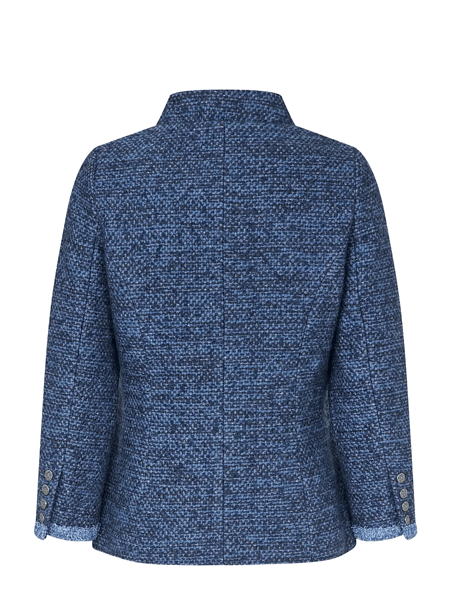 Dea Kudibal - EMELDADEA NS - frühlingsjacken - lurex blue - 2