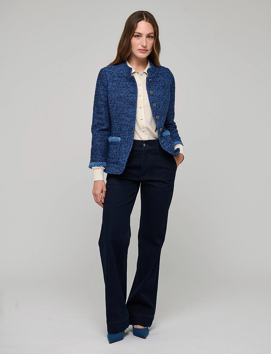Dea Kudibal - EMELDADEA NS - frühlingsjacken - lurex blue - 0
