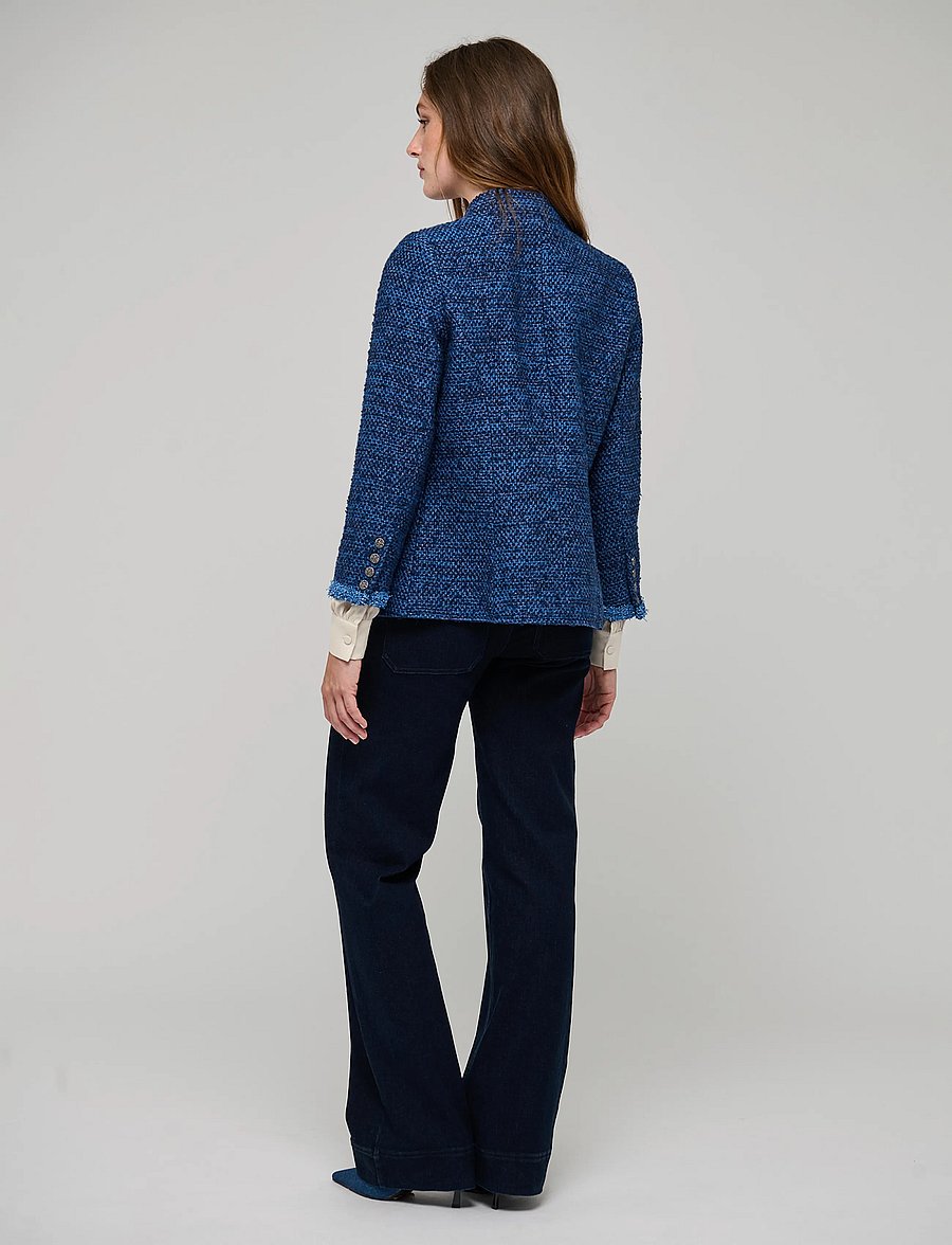 Dea Kudibal - EMELDADEA NS - frühlingsjacken - lurex blue - 3