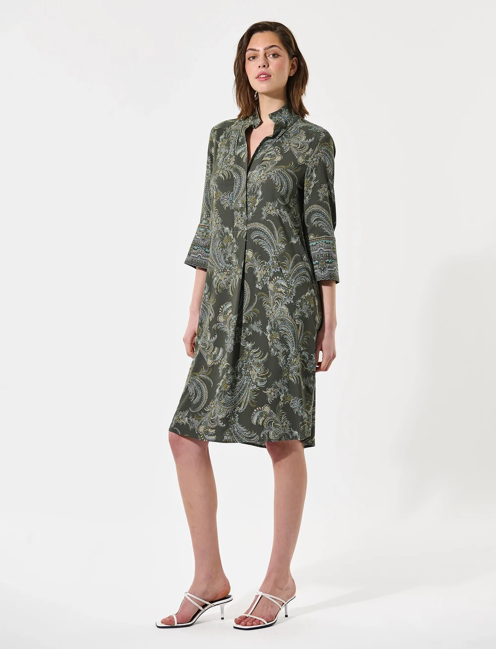 Dea Kudibal - KAMILLESDEA EV - summer dresses - cachemir army - 0