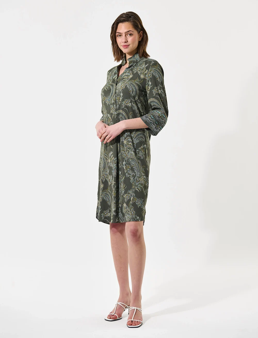 Dea Kudibal - KAMILLESDEA EV - summer dresses - cachemir army - 3
