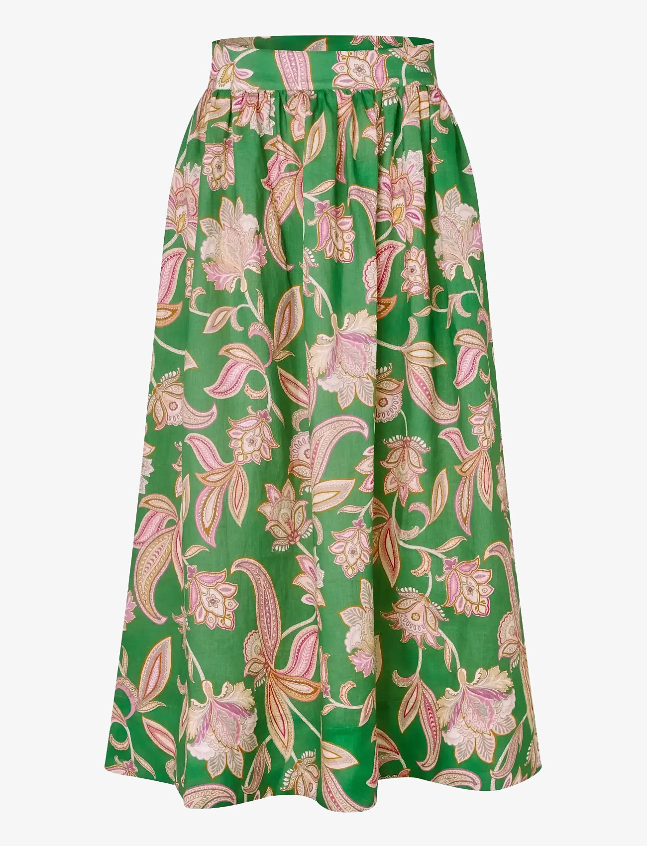 Dea Kudibal - EDDADEA NS - maxi skirts - paisley full green - 1