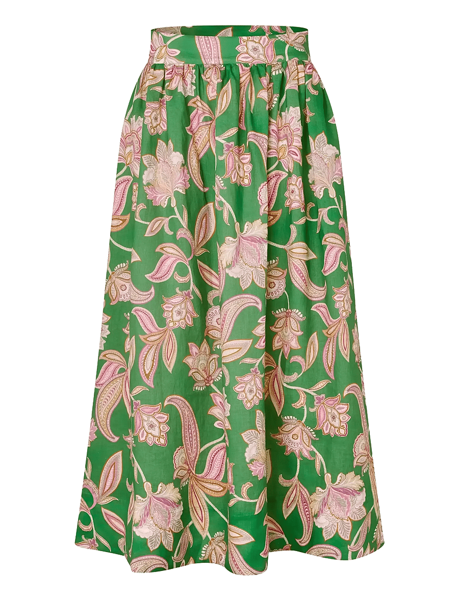 Dea Kudibal - EDDADEA NS - maksiseelikud - paisley full green - 1