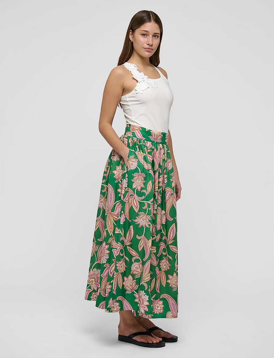 Dea Kudibal - EDDADEA NS - maksiseelikud - paisley full green - 3