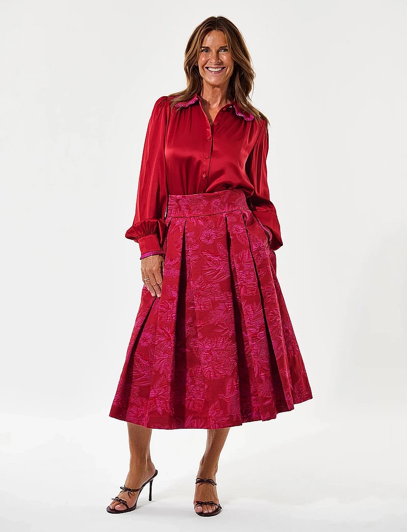 Dea Kudibal - UMADEA - pikkade varrukatega särgid - freesia/cardinal - 0