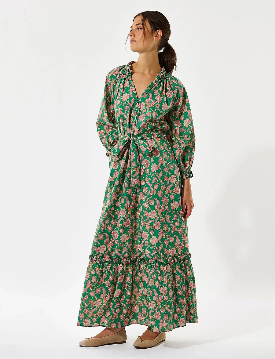 Dea Kudibal - TUSNELDADEA NS - sommerkjoler - paisley green - 3
