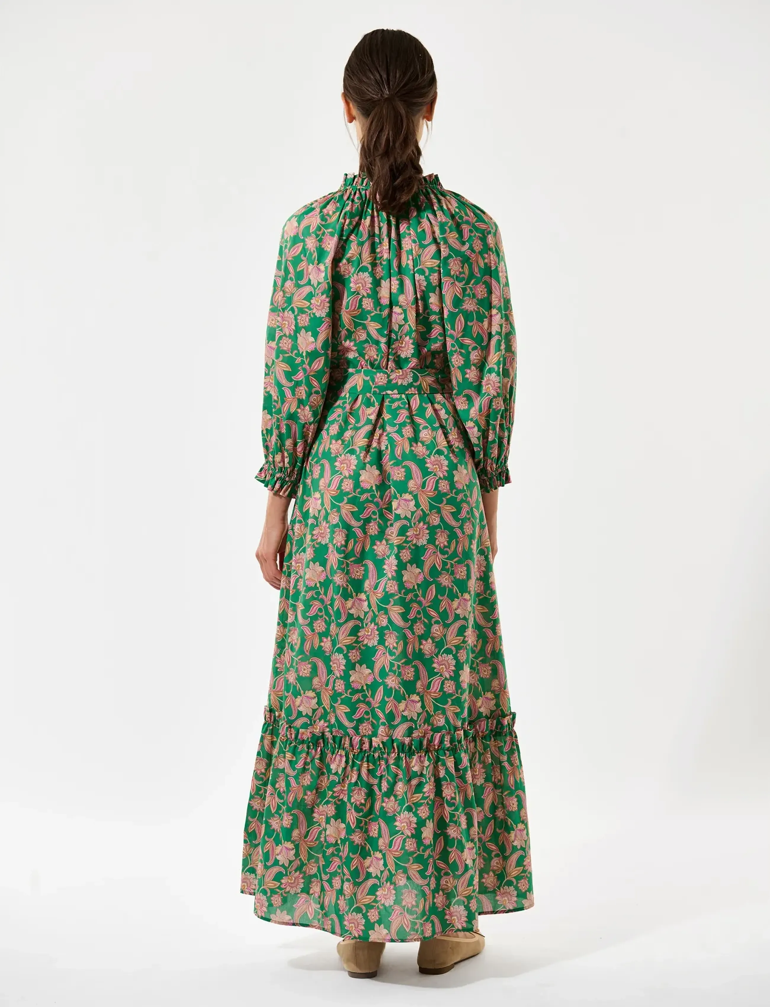 Dea Kudibal - TUSNELDADEA NS - sommerkjoler - paisley green - 4