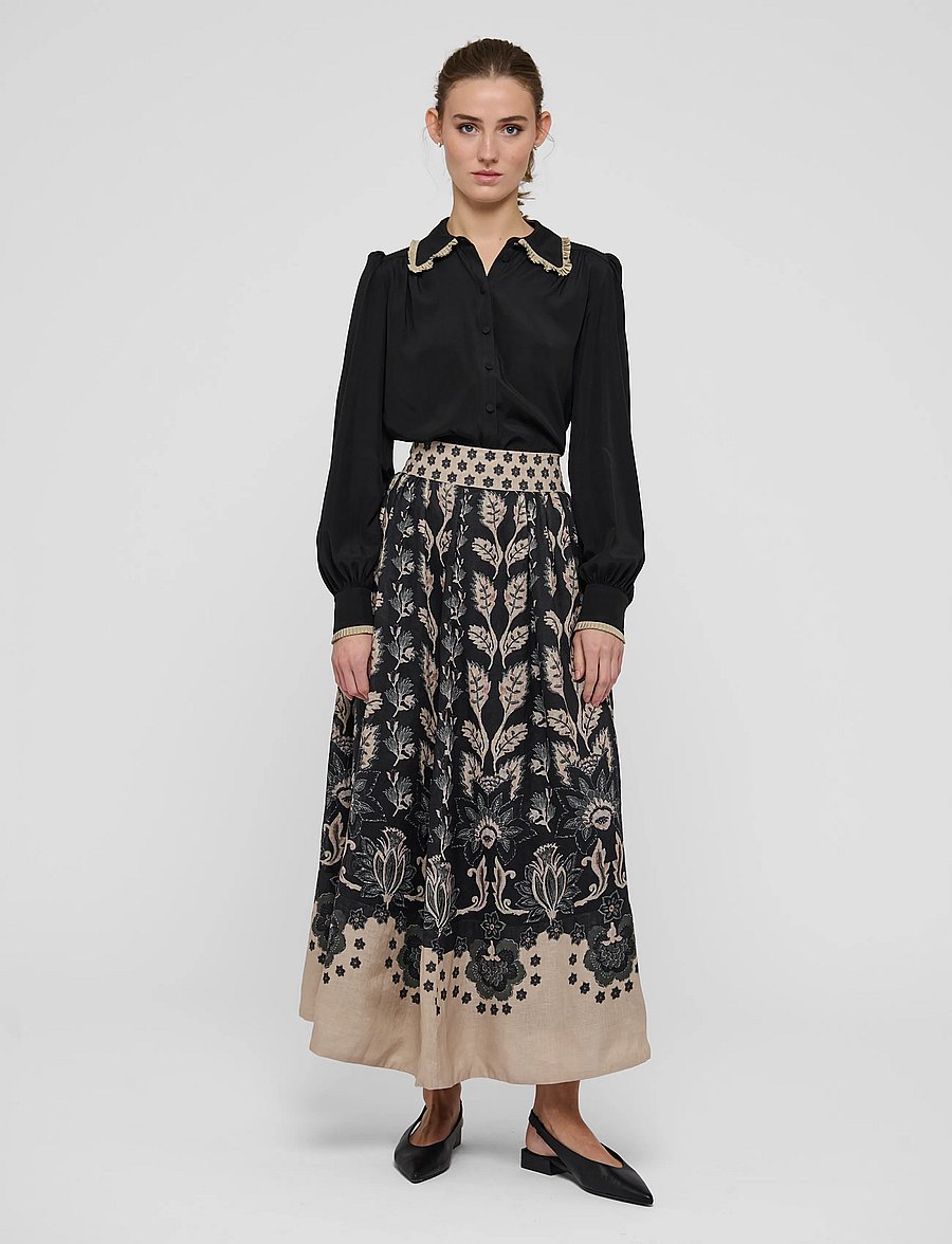 Dea Kudibal - UMADEA - långärmade blusar - black - 0