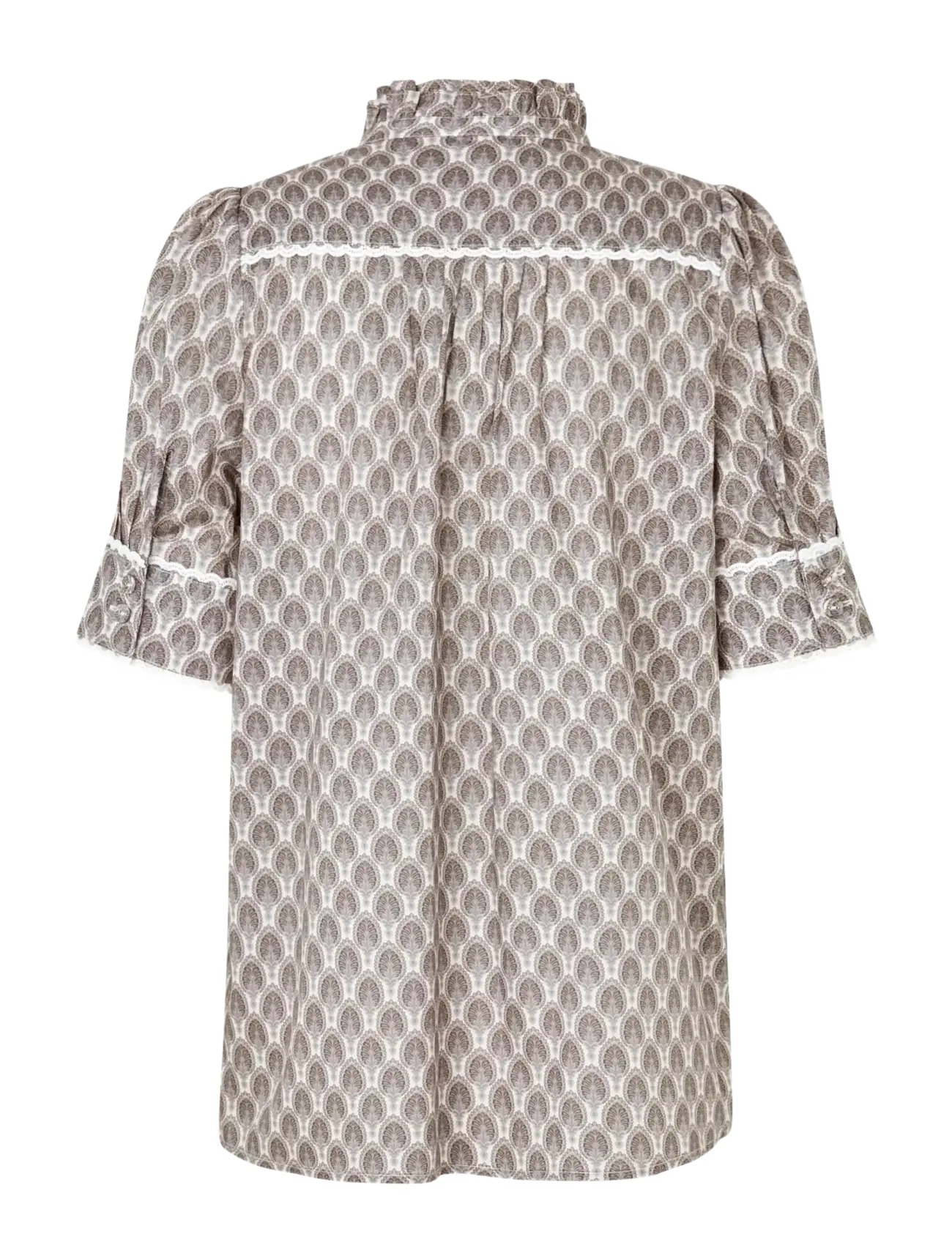 Dea Kudibal - ROBERTASDEA NS - kurzämlige blusen - herberia taupe - 2