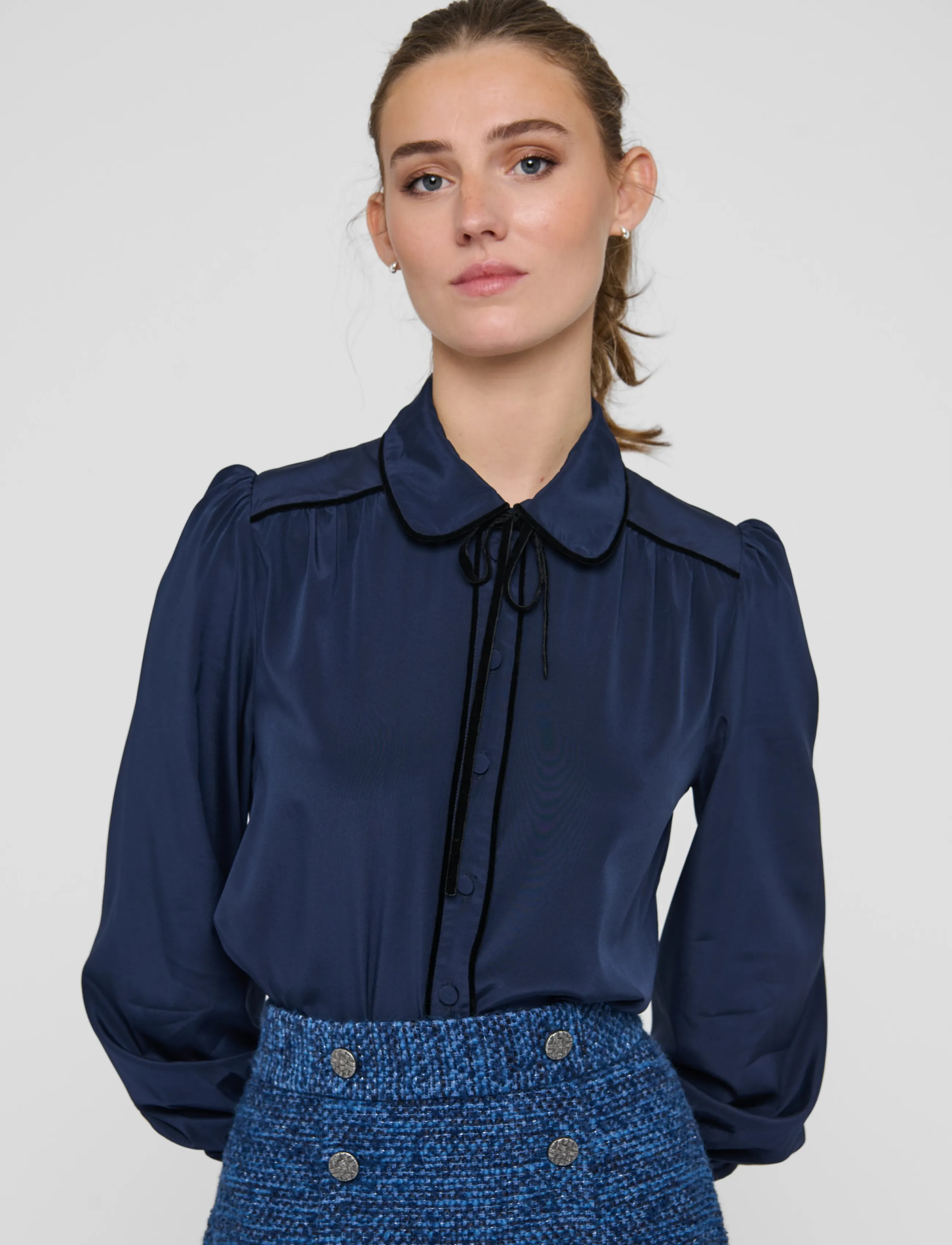 Dea Kudibal - MARGITDEA - langärmelige blusen - imperial - 3