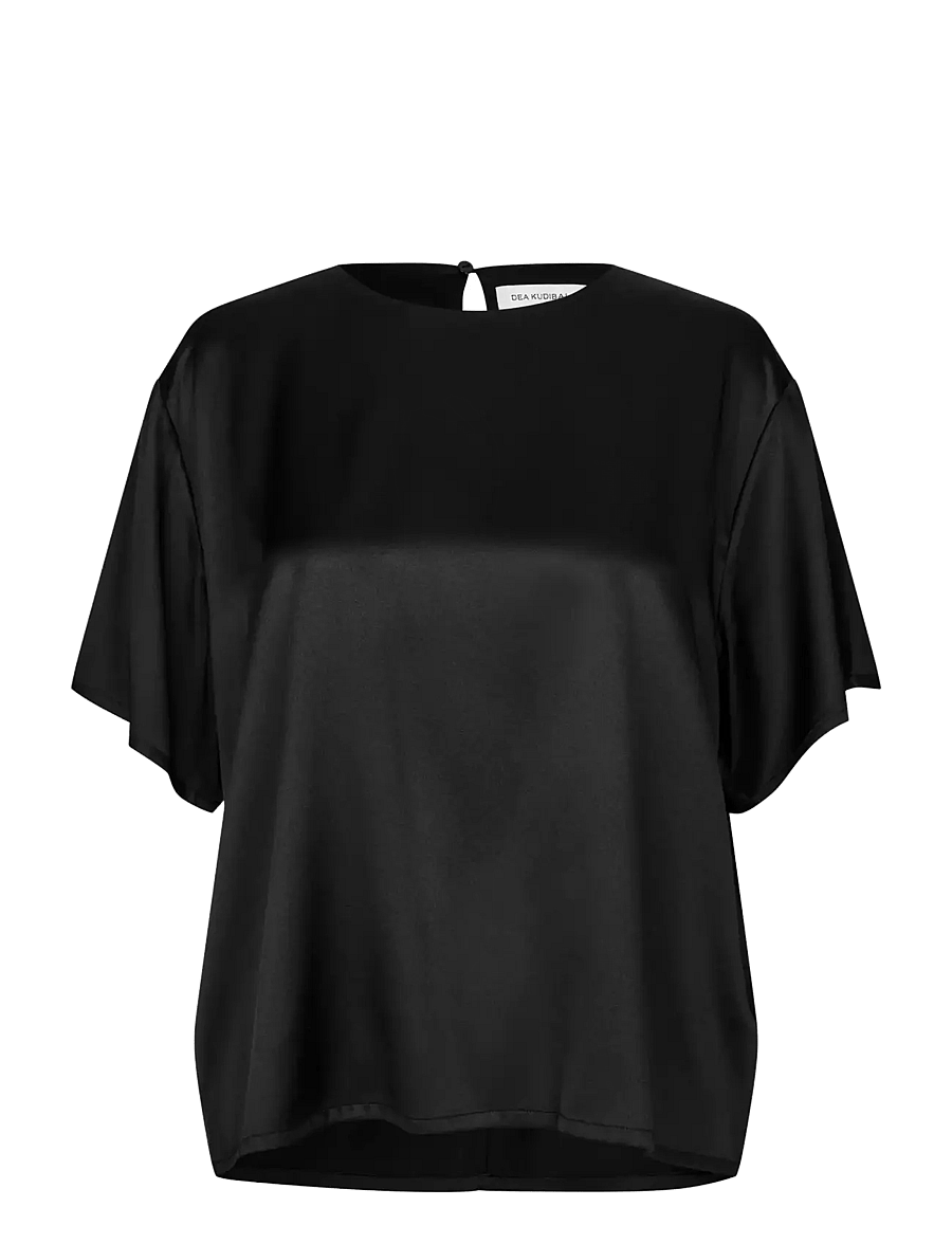 Dea Kudibal - SOLANADEA - kortärmade blusar - black - 1