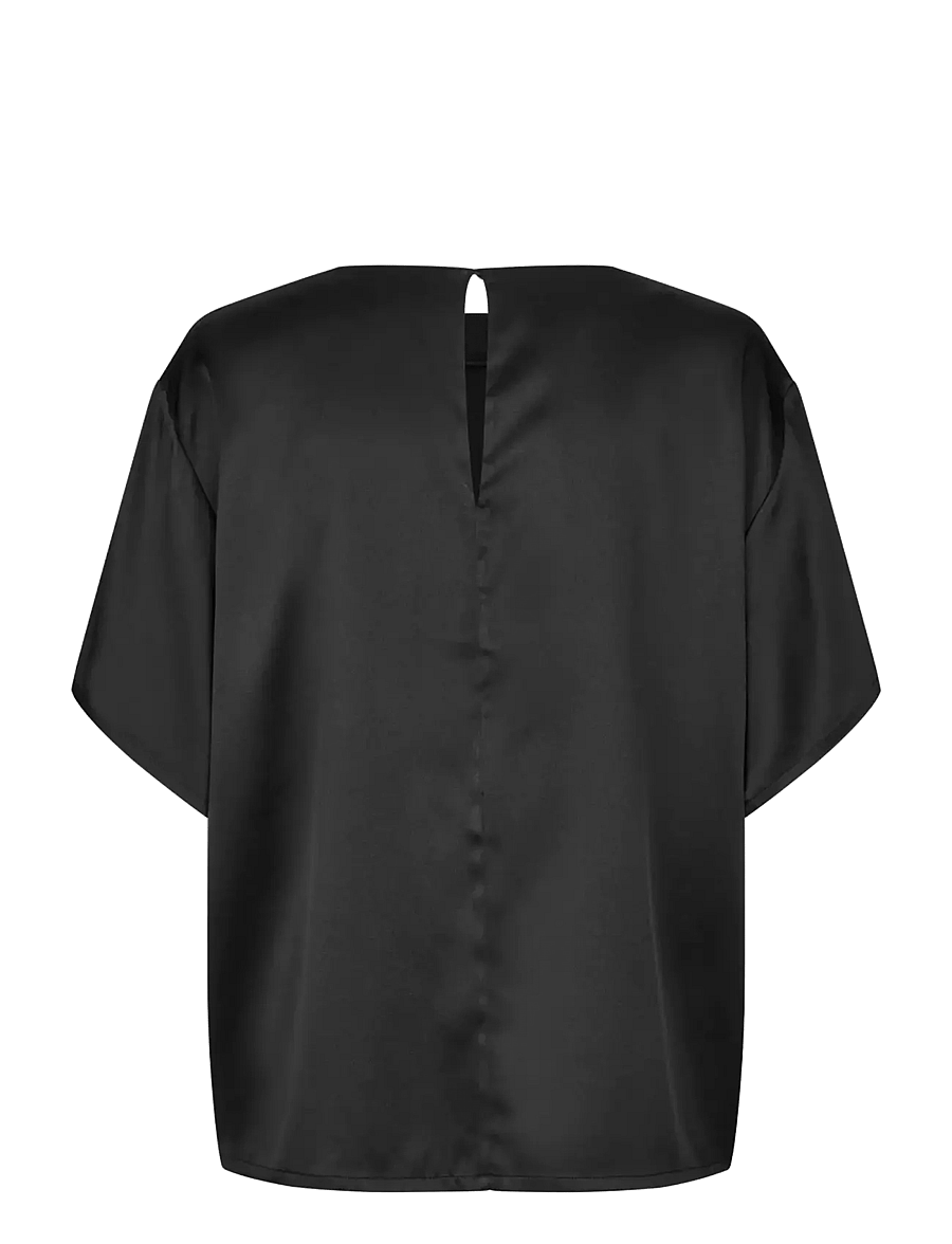 Dea Kudibal - SOLANADEA - kortärmade blusar - black - 2