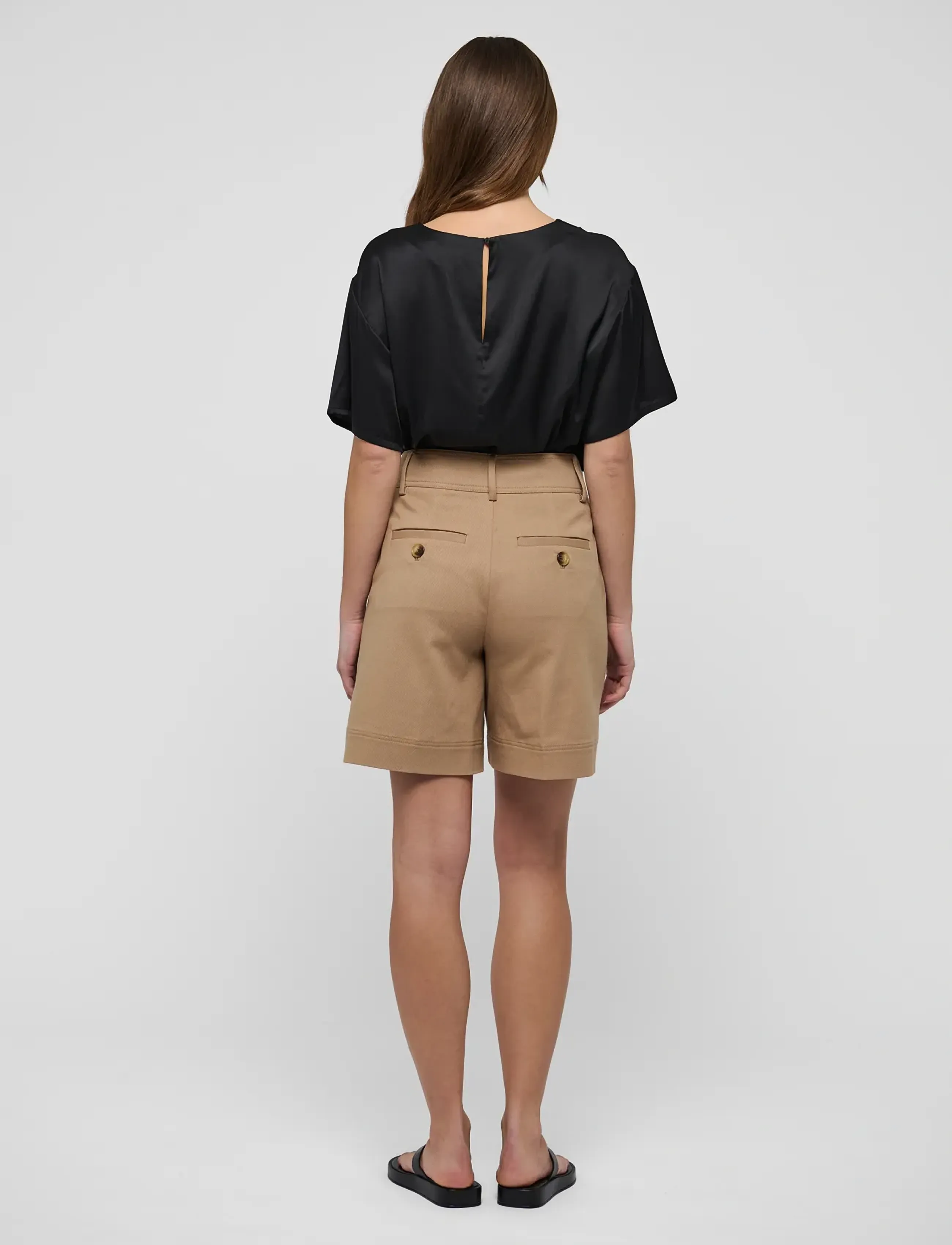 Dea Kudibal - SOLANADEA - kortärmade blusar - black - 4