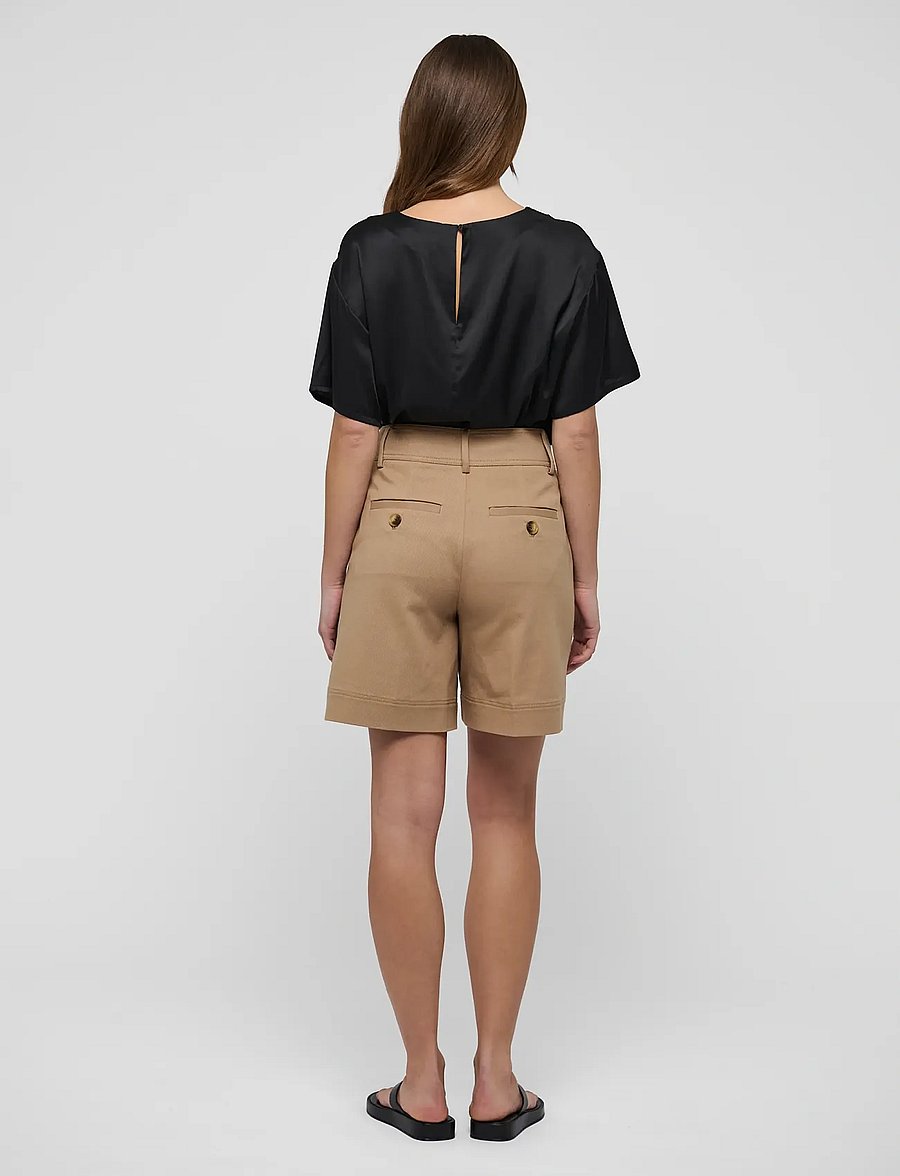 Dea Kudibal - SOLANADEA - kortärmade blusar - black - 4