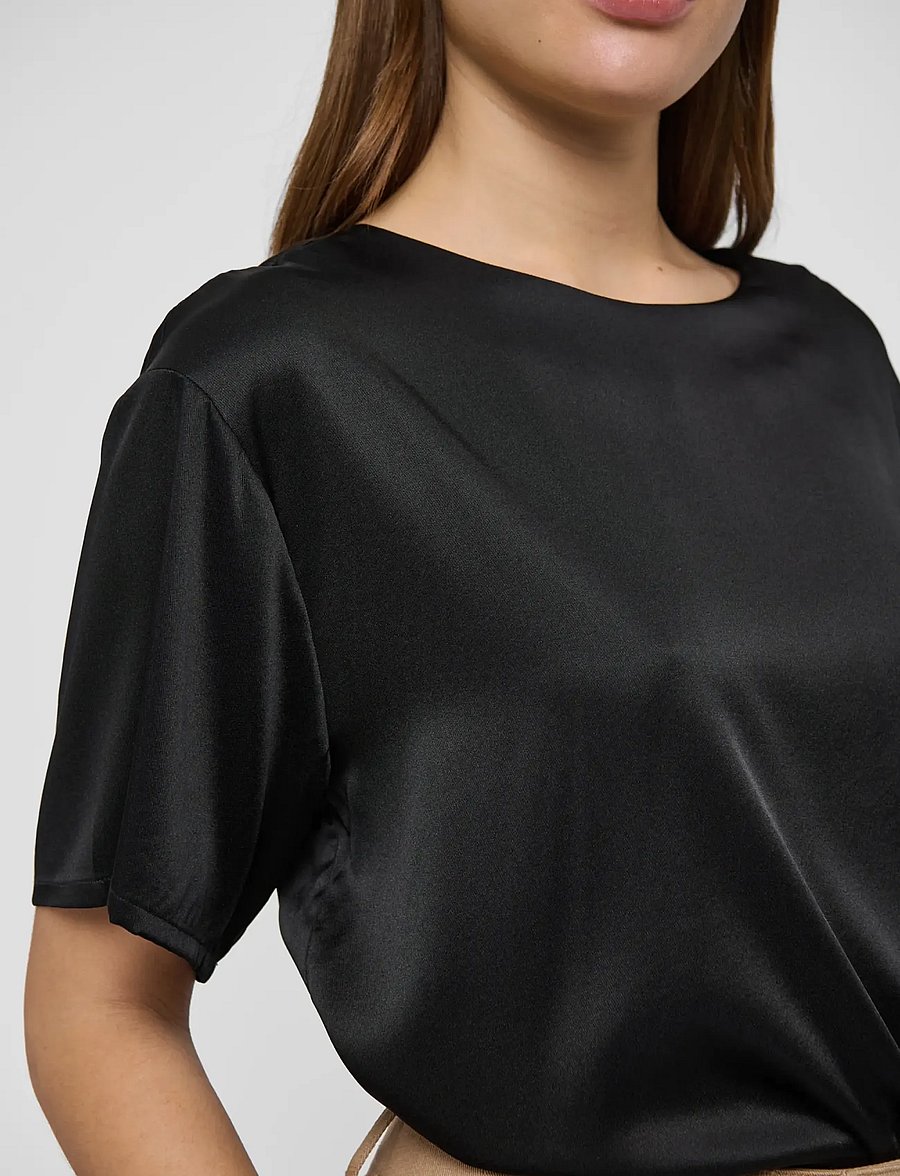 Dea Kudibal - SOLANADEA - kortärmade blusar - black - 5