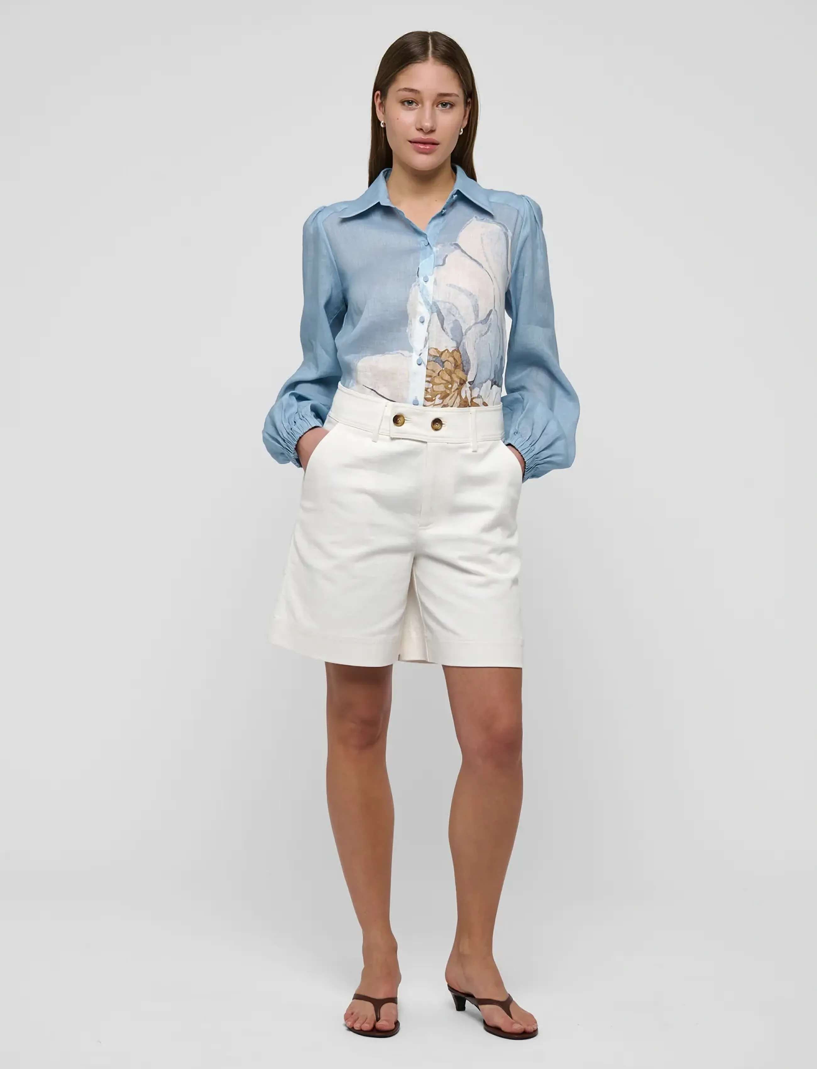 Dea Kudibal SIOMADEA NS - Koszule - ROSEA PLENA SKYWAY / blue