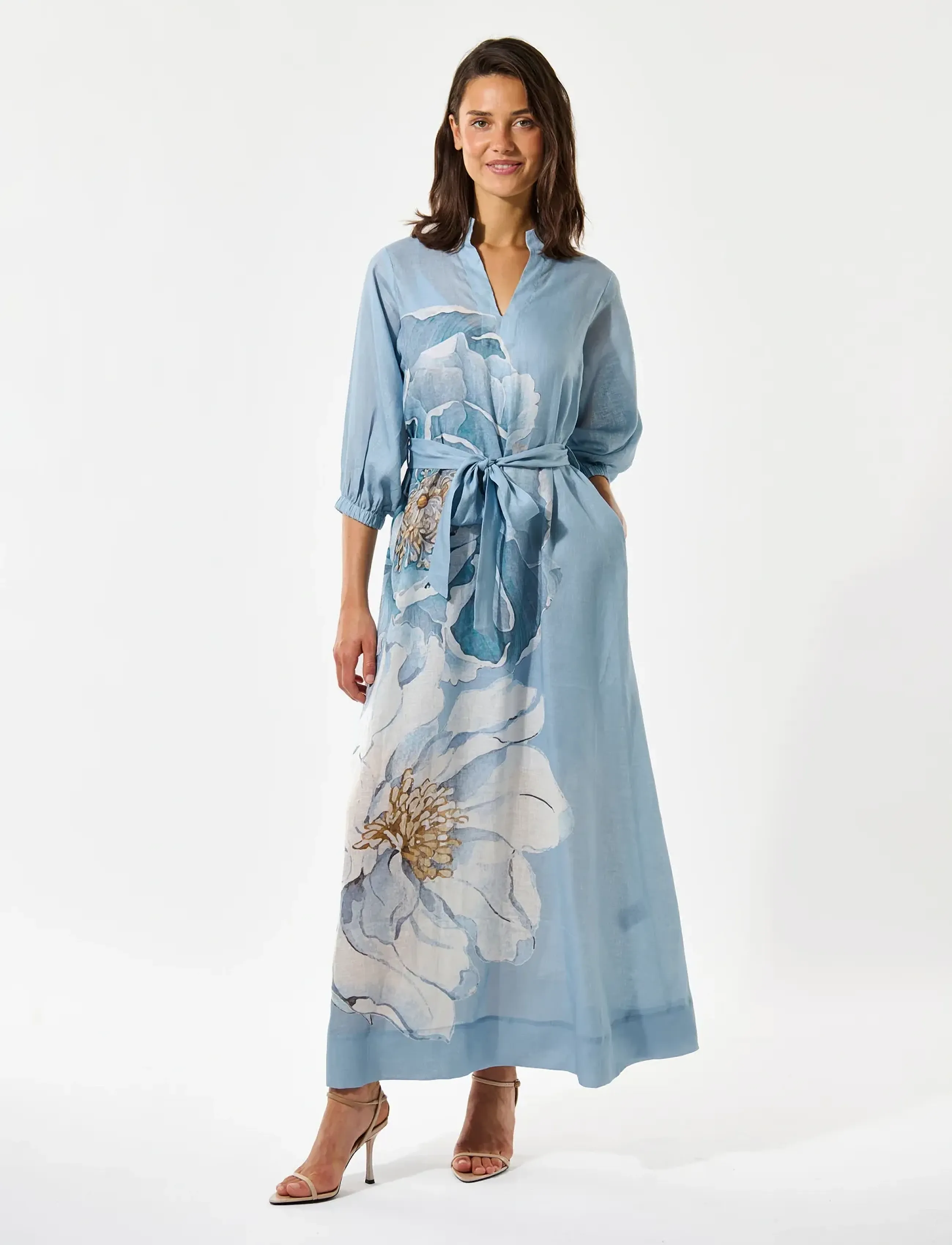 Dea Kudibal SALMADEA NS - Summer Dresses - ROSEA PLENA SKYWAY / blue