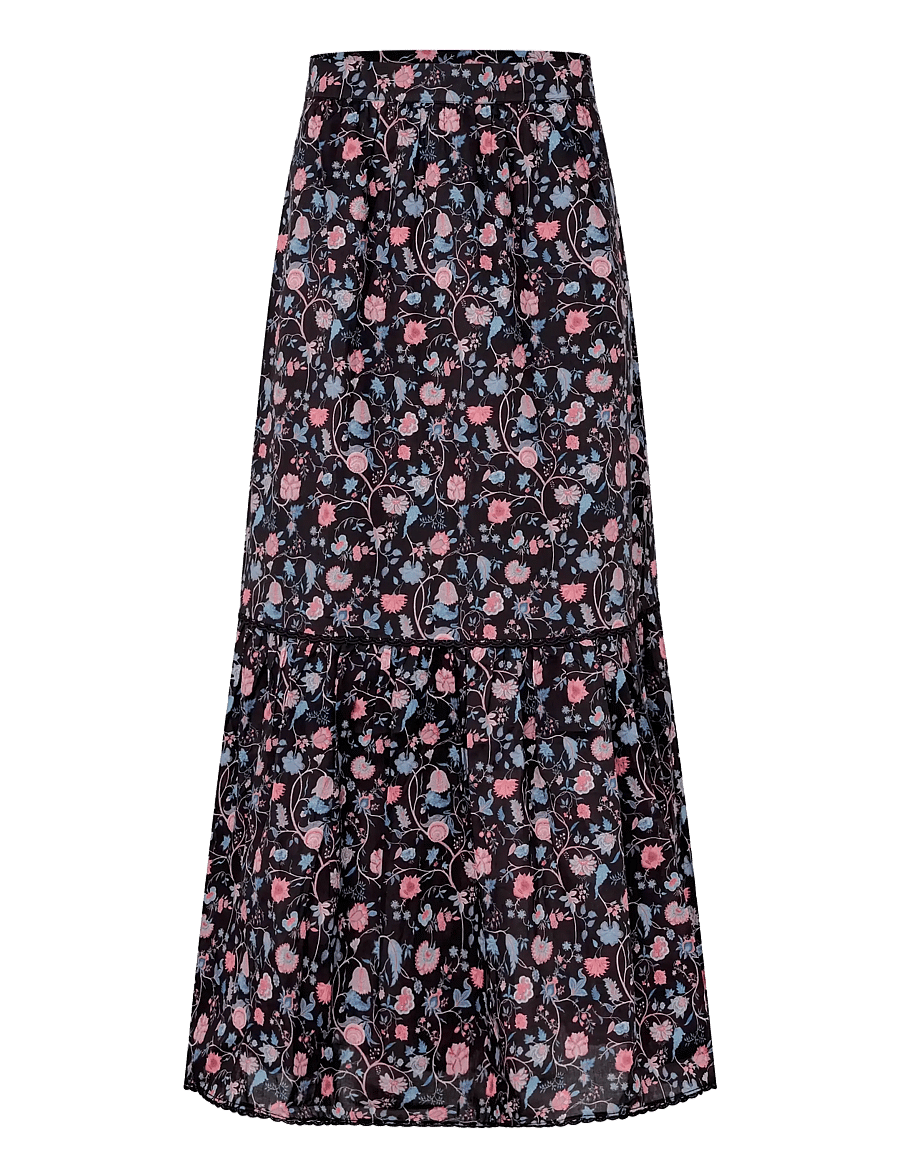 Dea Kudibal - PAULINA NS - maxikjolar - chintz black - 1