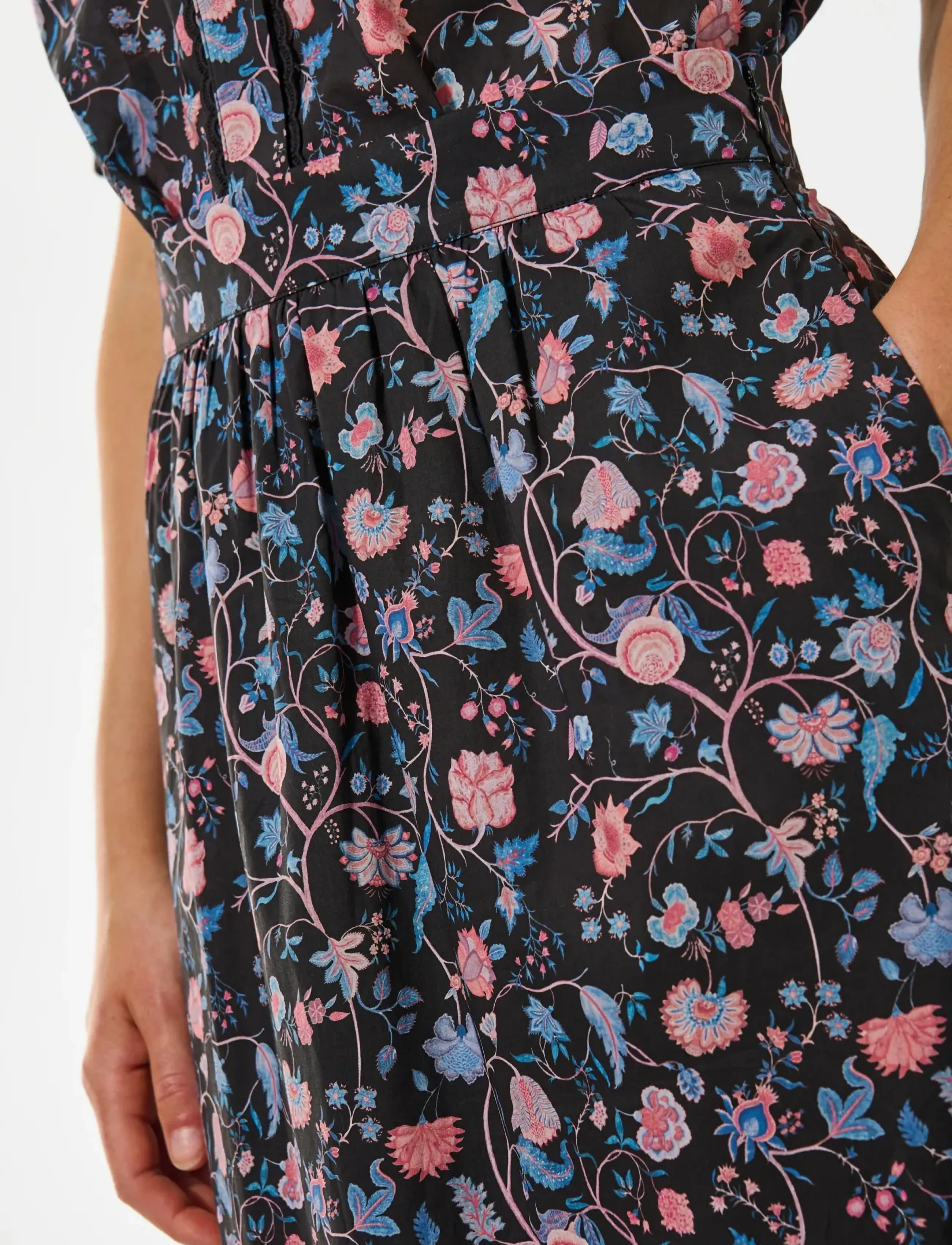 Dea Kudibal - PAULINA NS - maxikjolar - chintz black - 5