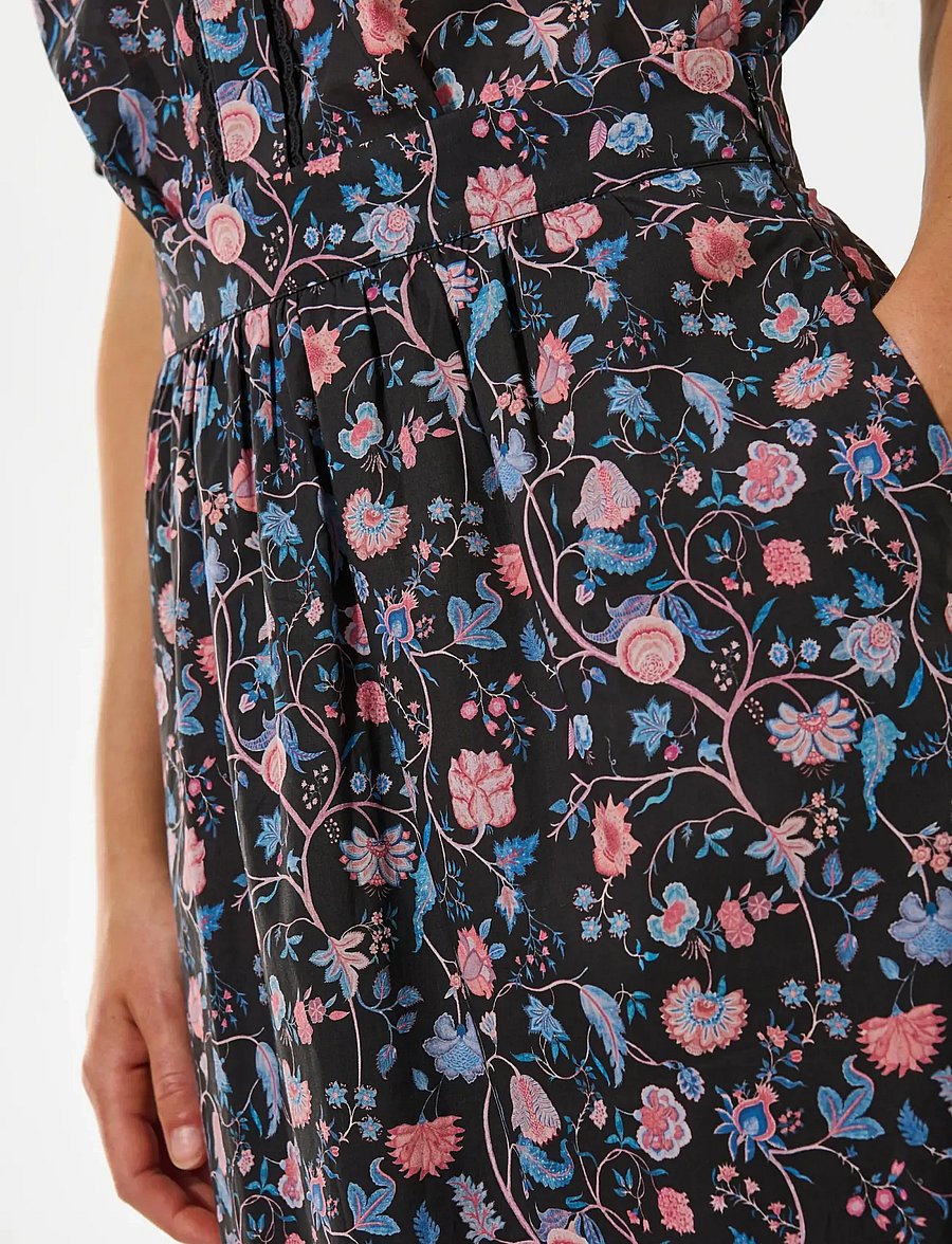 Dea Kudibal - PAULINA NS - maxikjolar - chintz black - 5