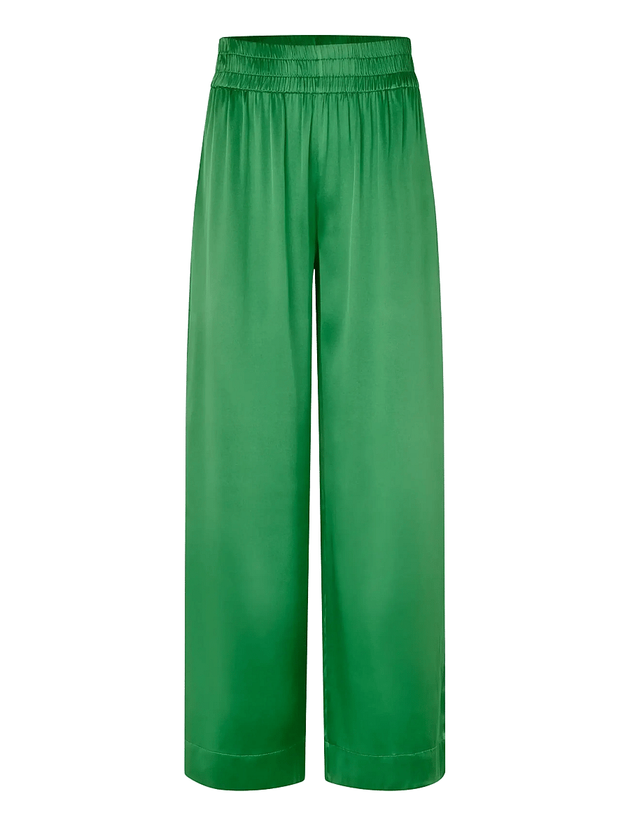 Dea Kudibal - MARGODEA - bukser med brede ben - park green - 1