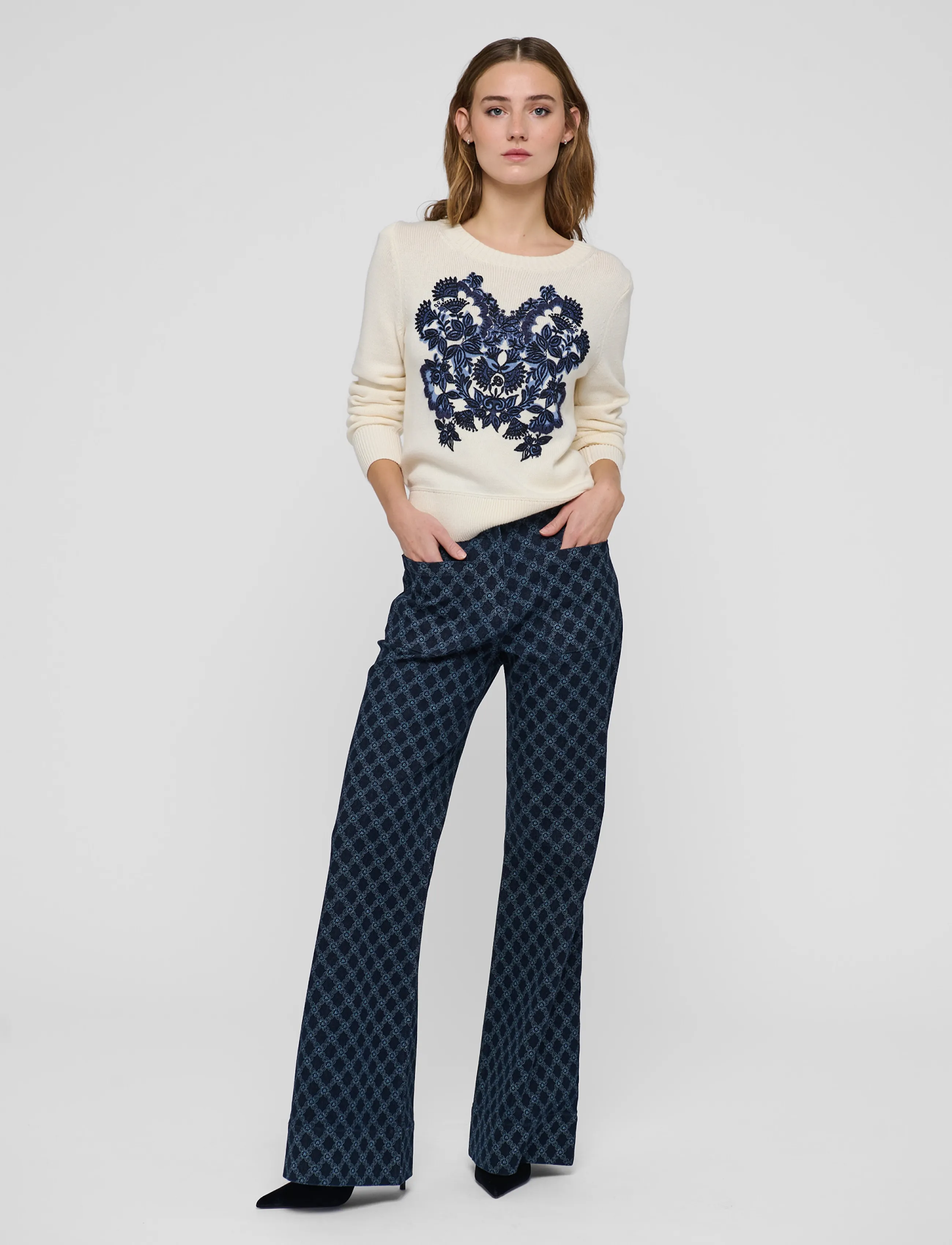 Dea Kudibal Silviasdea, XL, Cream, Strik > Trøjer, Dame