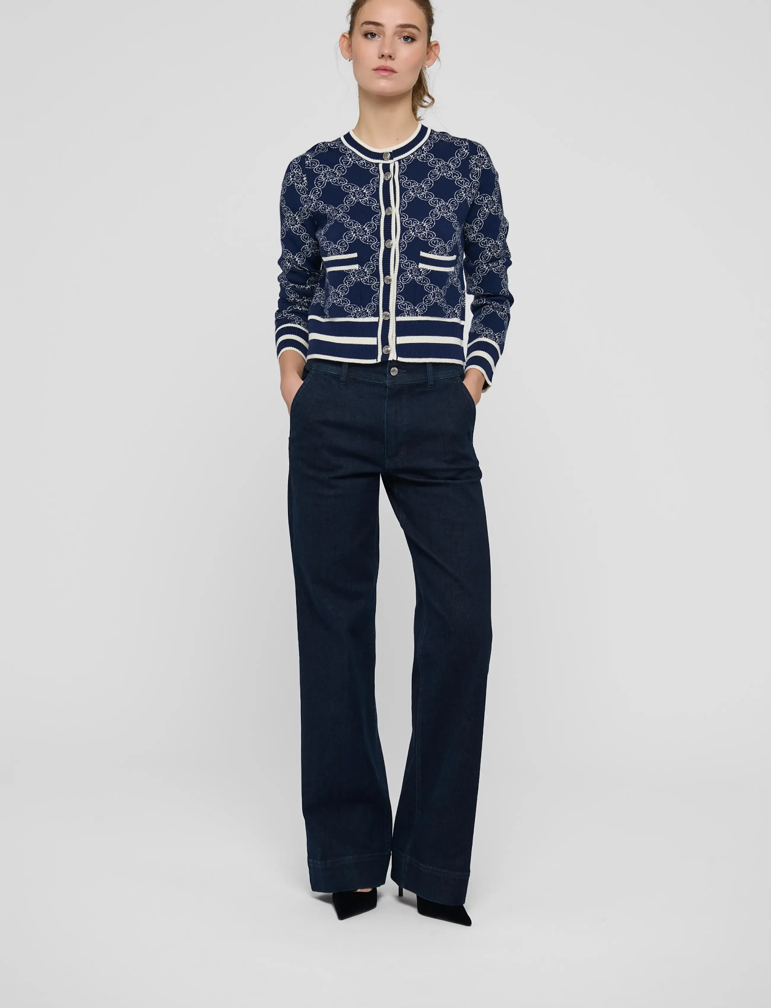 Dea Kudibal Veradea, XS, Knitwear, Marineblau - Cardigans, Frauen