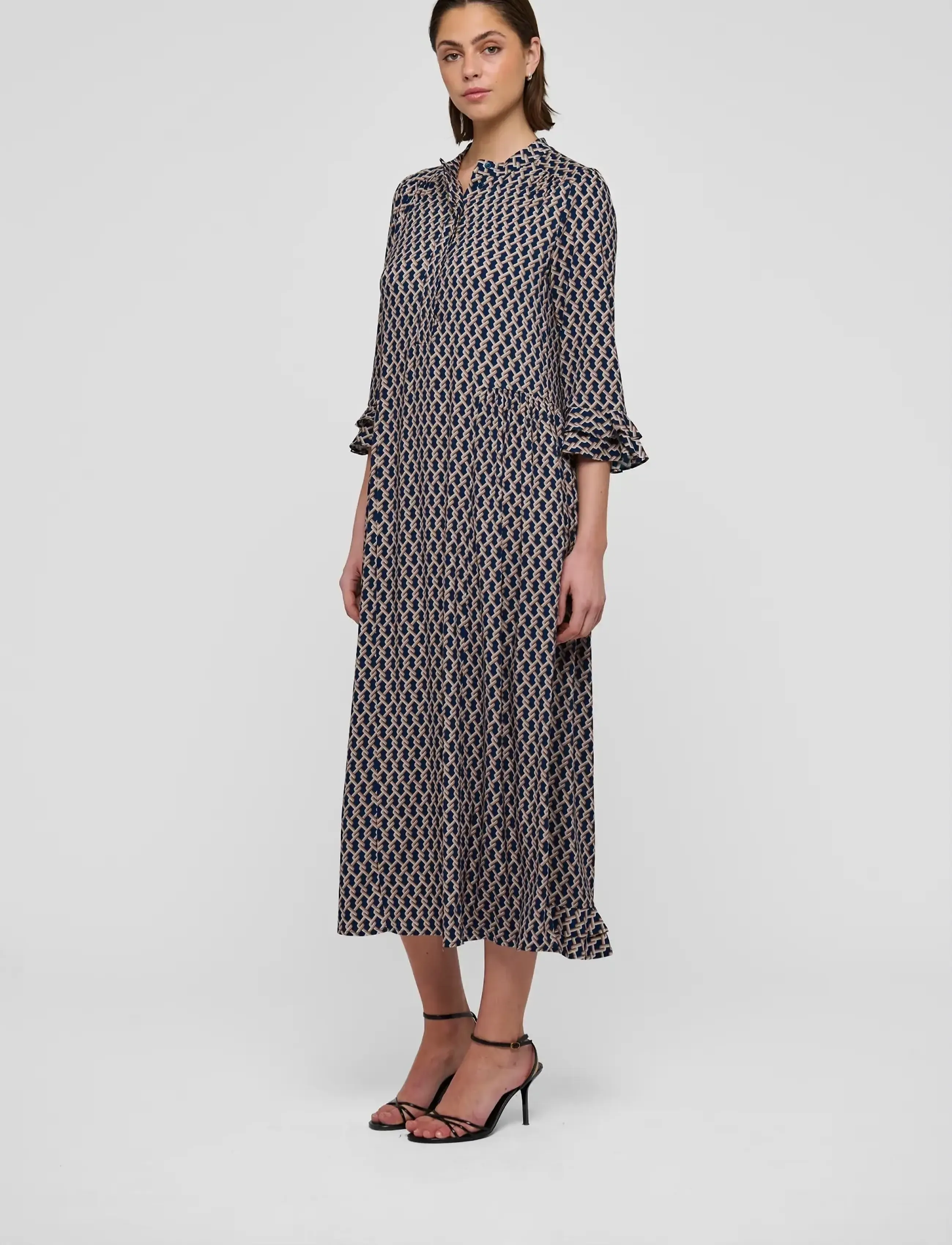 Dea Kudibal ROSANNADEA EV - Kjoler - TANGLE BISCOTTI / black