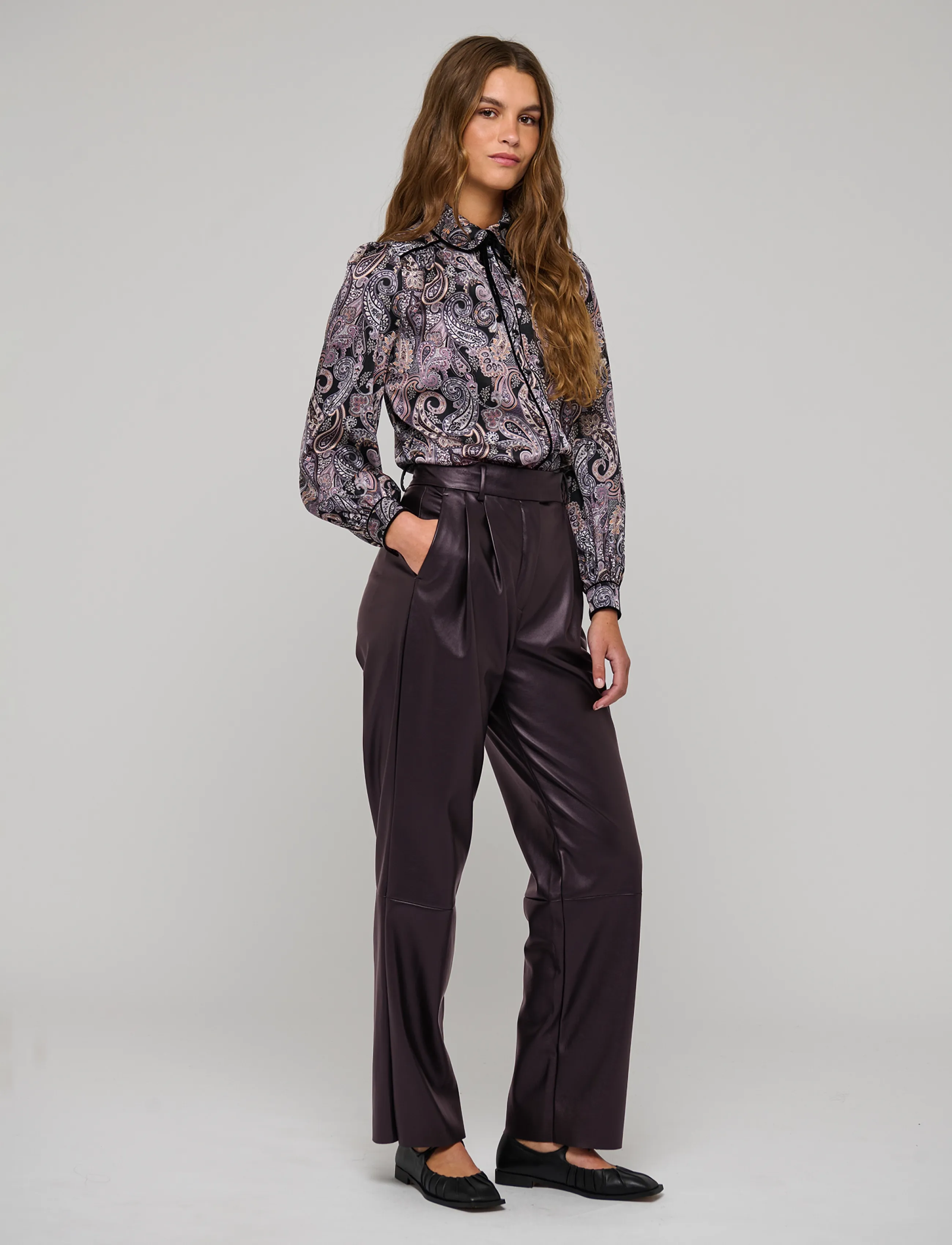 Dea Kudibal - ROXANNEDEA - hose mit geradem bein - berry wine - 3