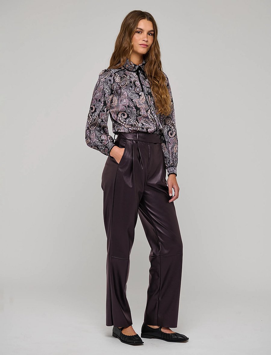 Dea Kudibal - ROXANNEDEA - hose mit geradem bein - berry wine - 3