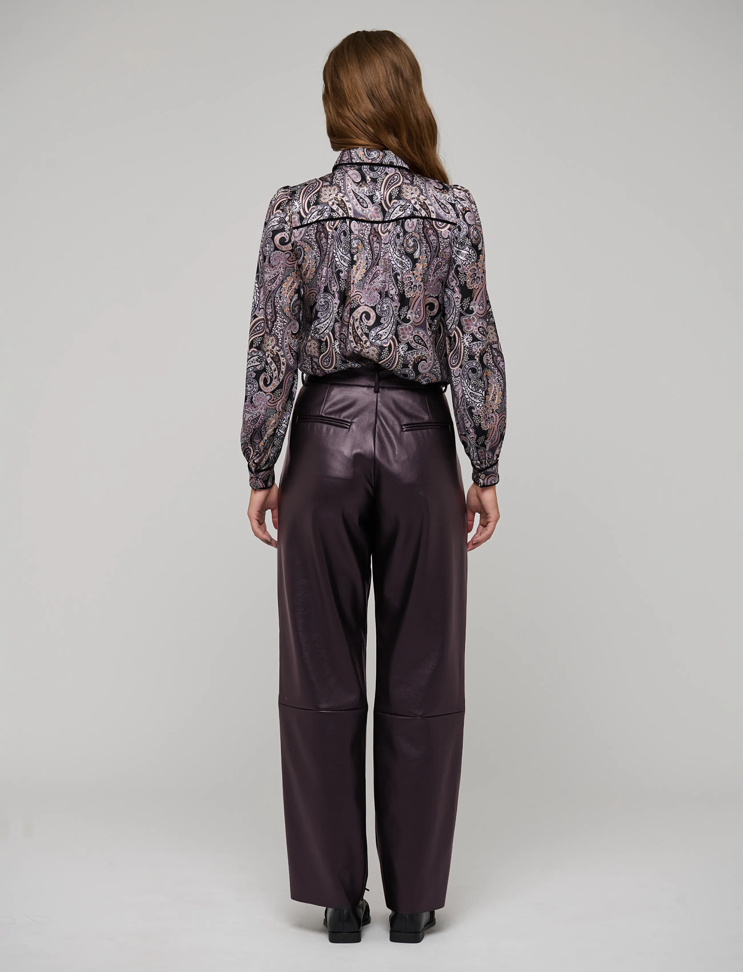 Dea Kudibal - ROXANNEDEA - hose mit geradem bein - berry wine - 4