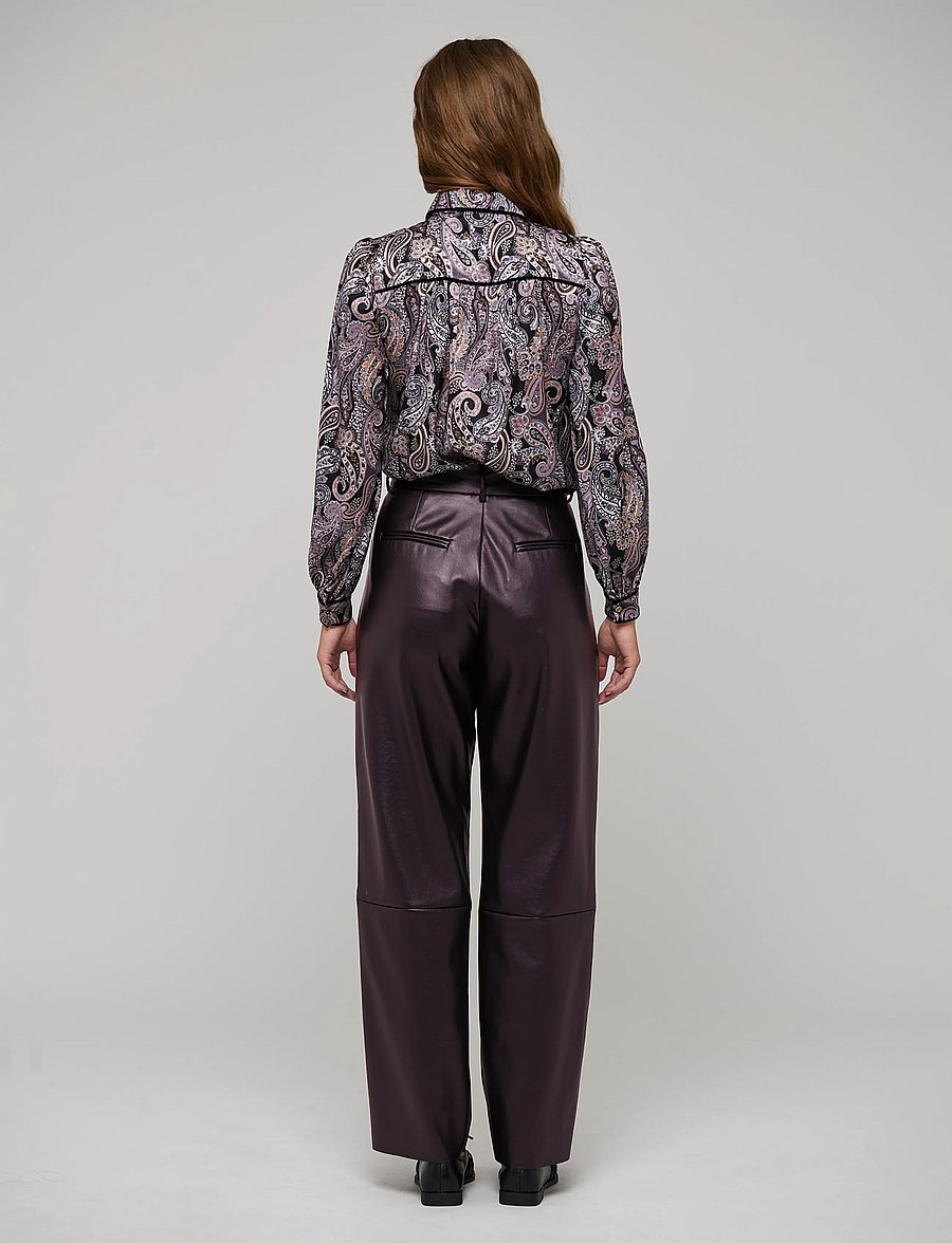 Dea Kudibal - ROXANNEDEA - hose mit geradem bein - berry wine - 4