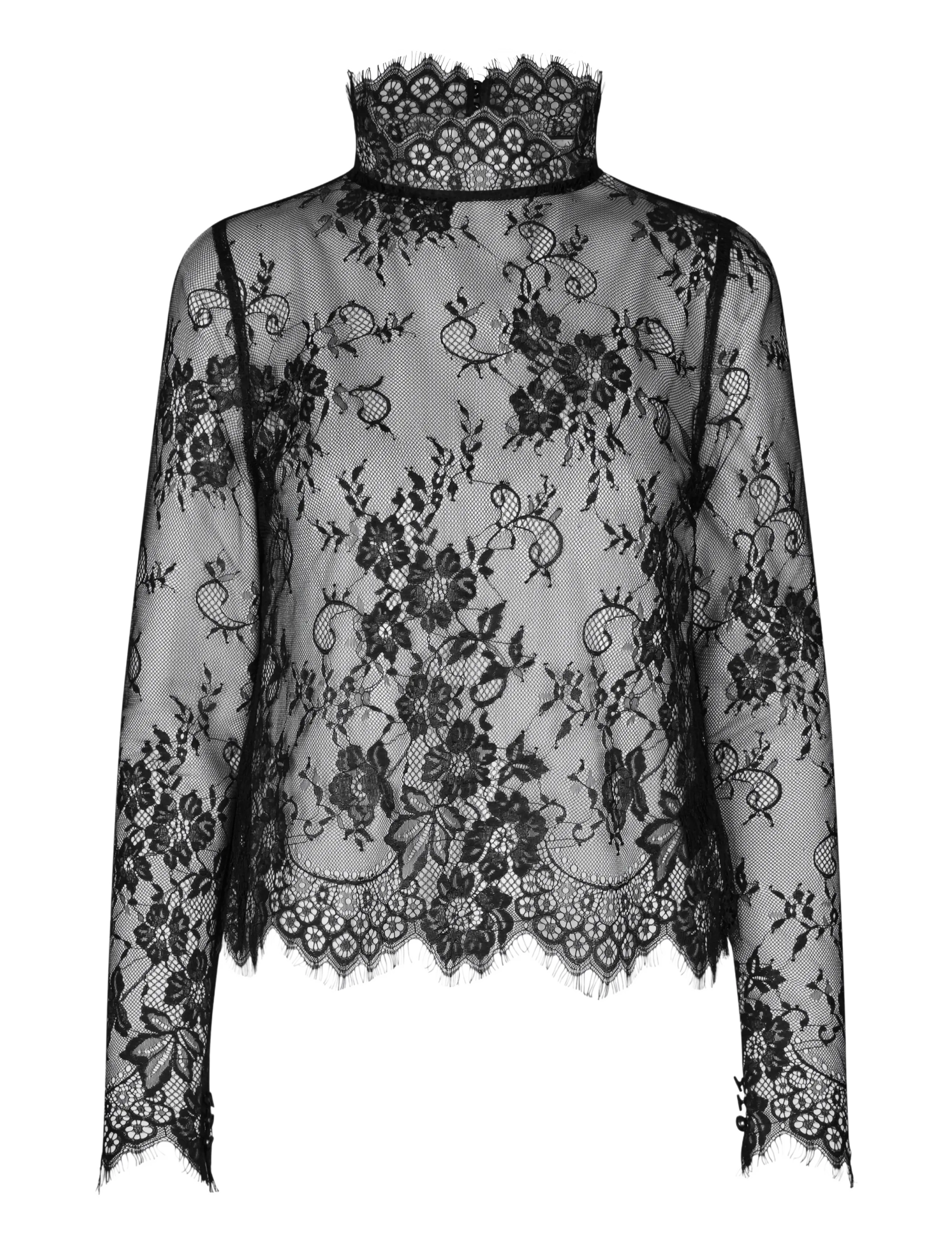 Dea Kudibal - CHRISTALDEA NS - langærmede bluser - black - 1