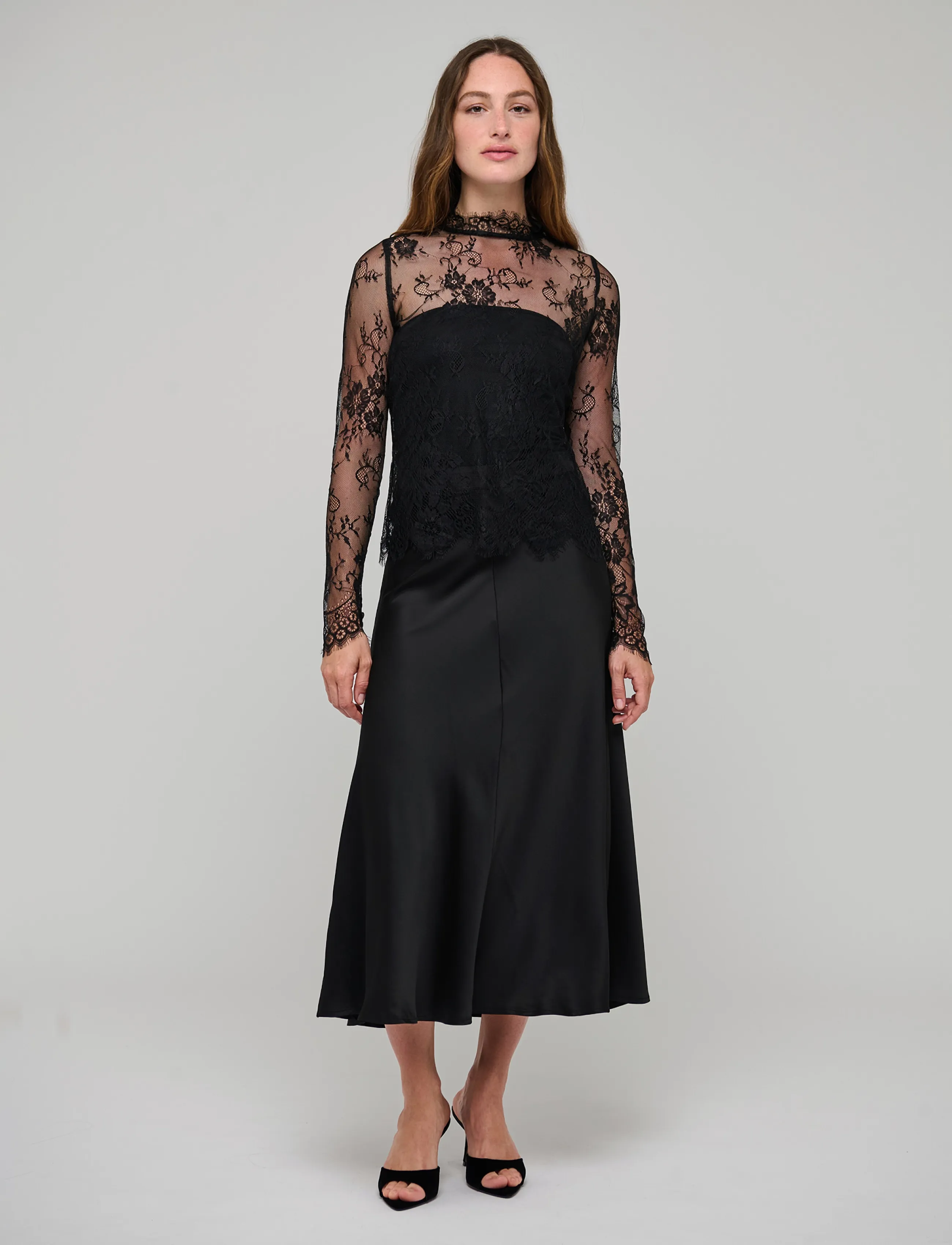 Dea Kudibal CHRISTALDEA NS - Festtoppe - BLACK / black