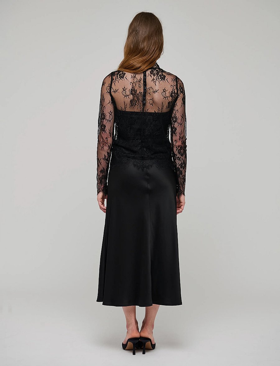 Dea Kudibal - CHRISTALDEA NS - langærmede bluser - black - 3