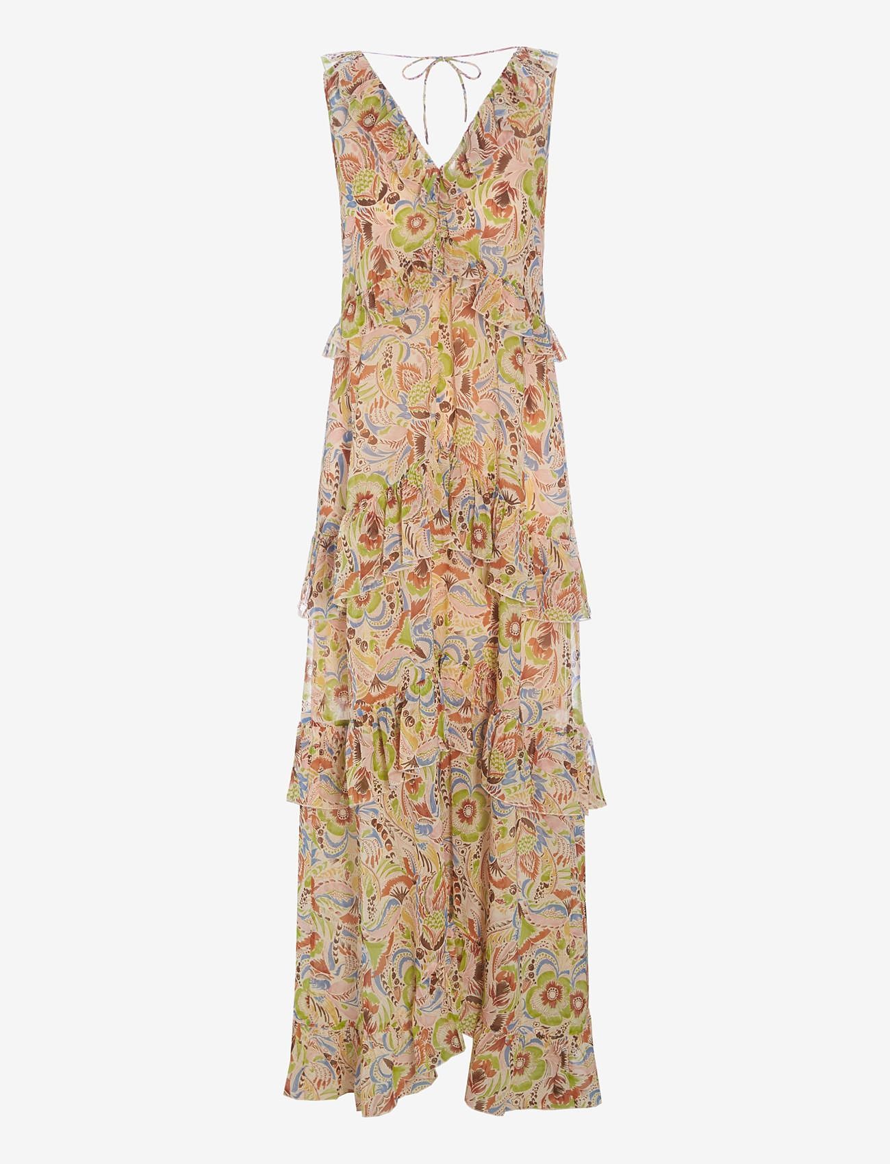 Dea Kudibal - FRANKIE - ilgos suknelės - anemone lime - 0