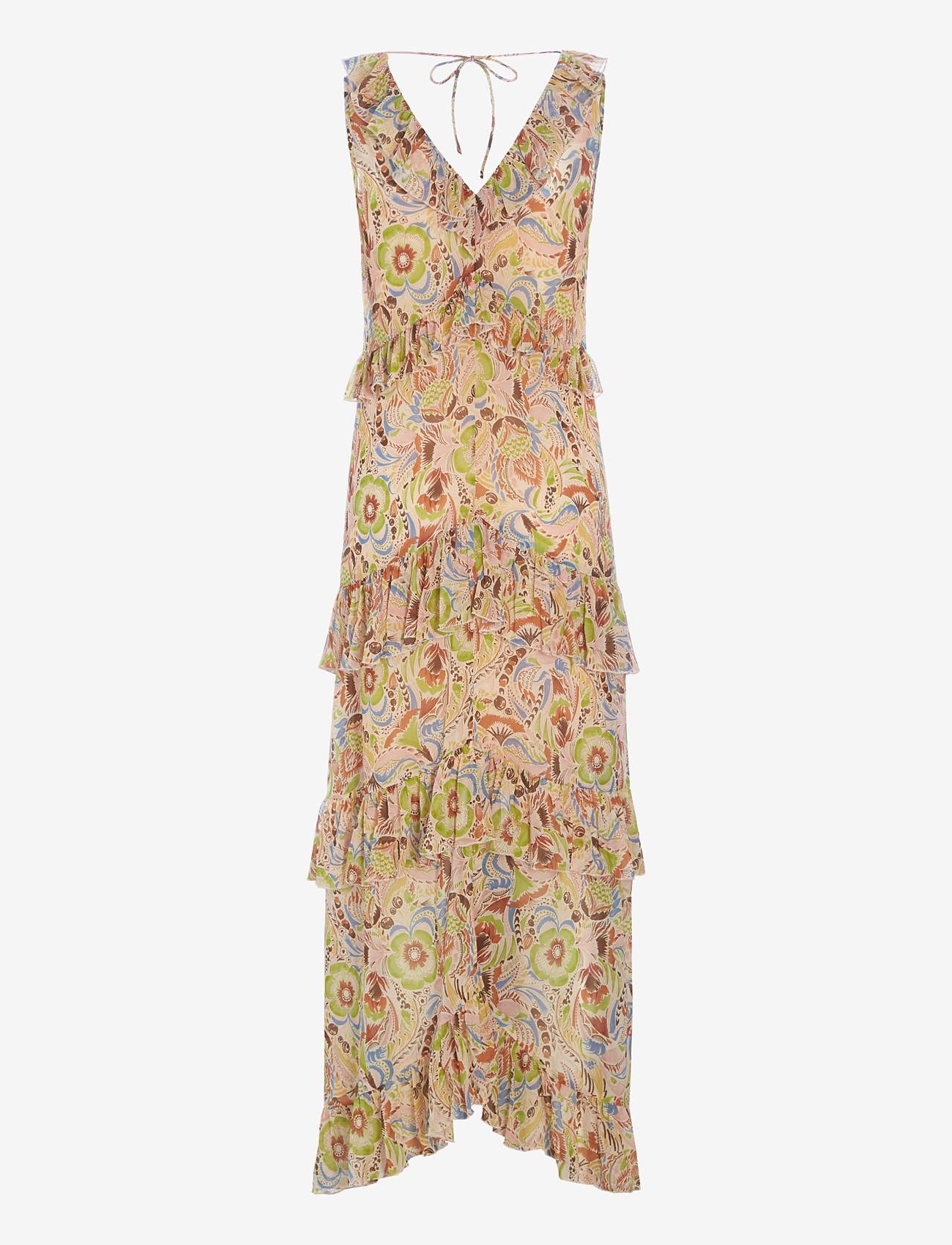 Dea Kudibal - FRANKIE - ilgos suknelės - anemone lime - 1