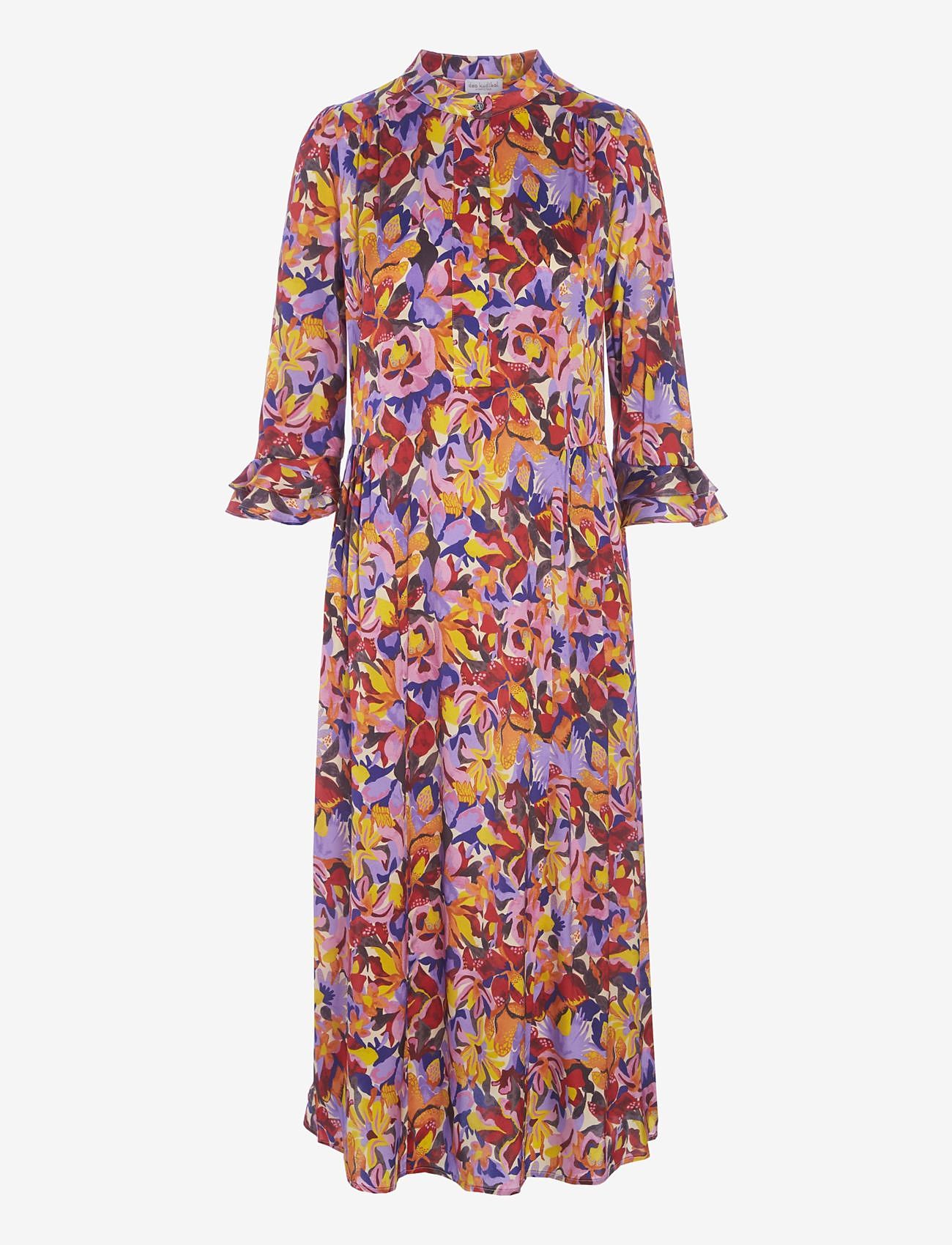 Dea Kudibal - ROSANNA - marškinių tipo suknelės - flora magenta - 0