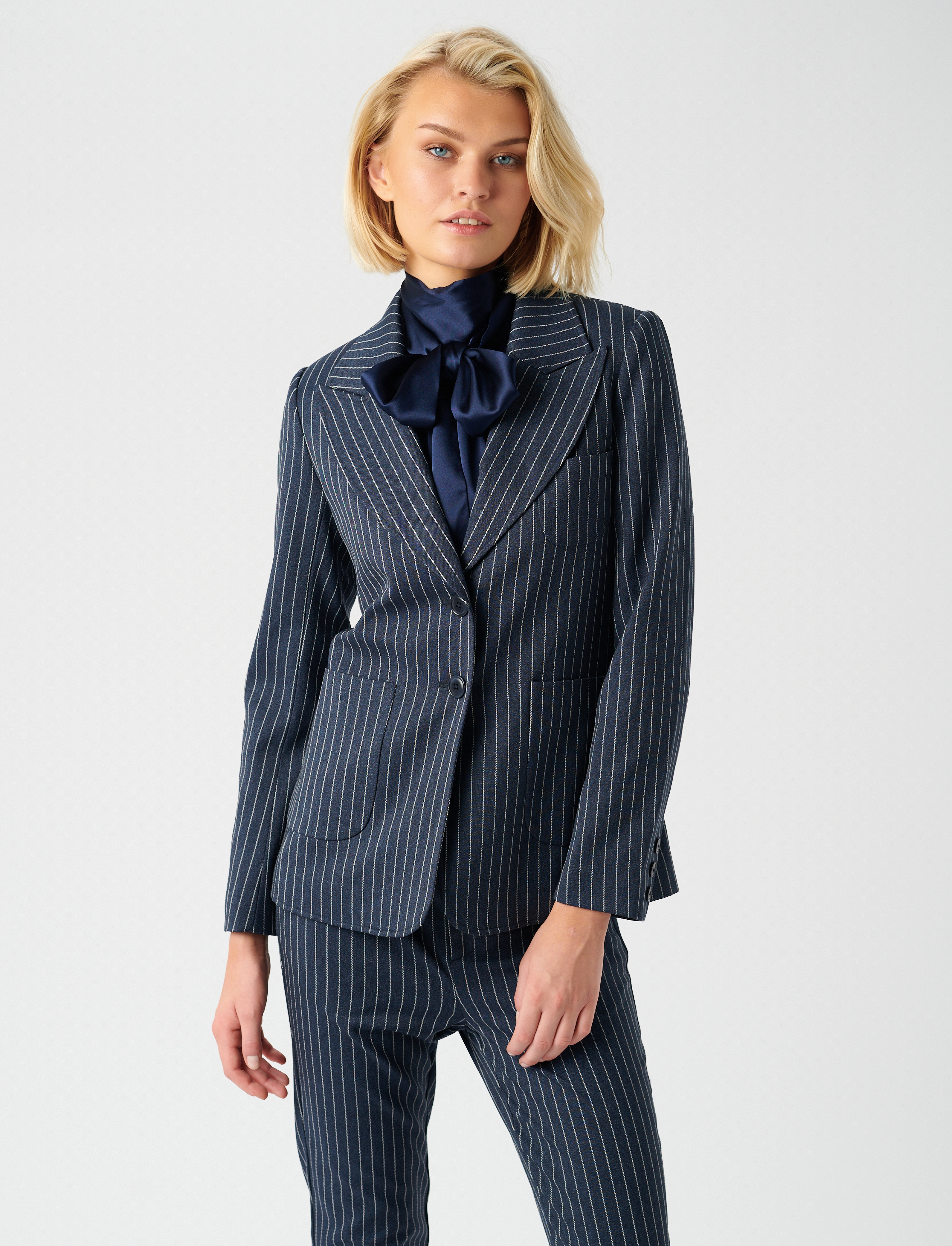 Dea Kudibal - LIVIA (P) - blue melange stripe - 3
