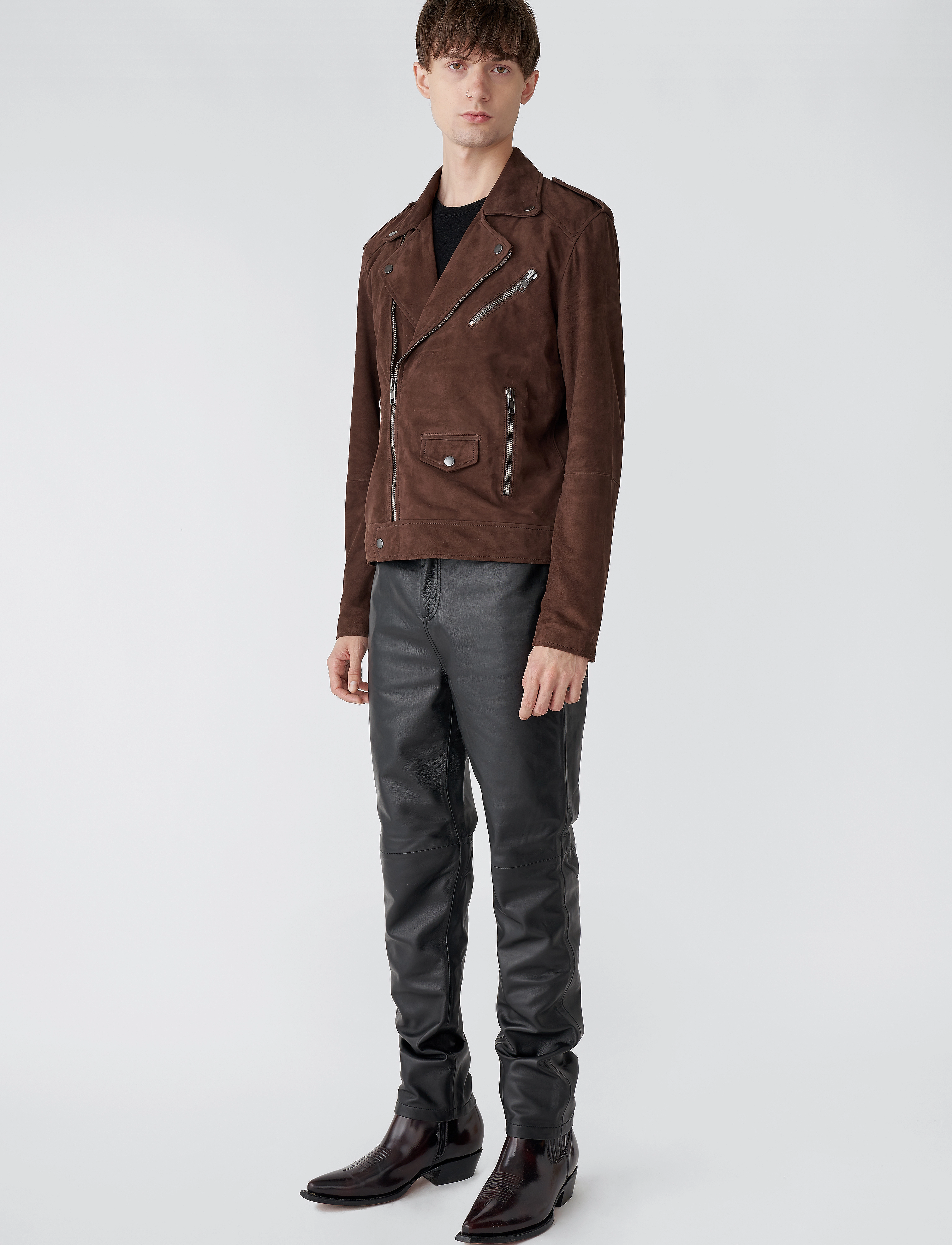 Deadwood - River Suede Biker - brown - 5