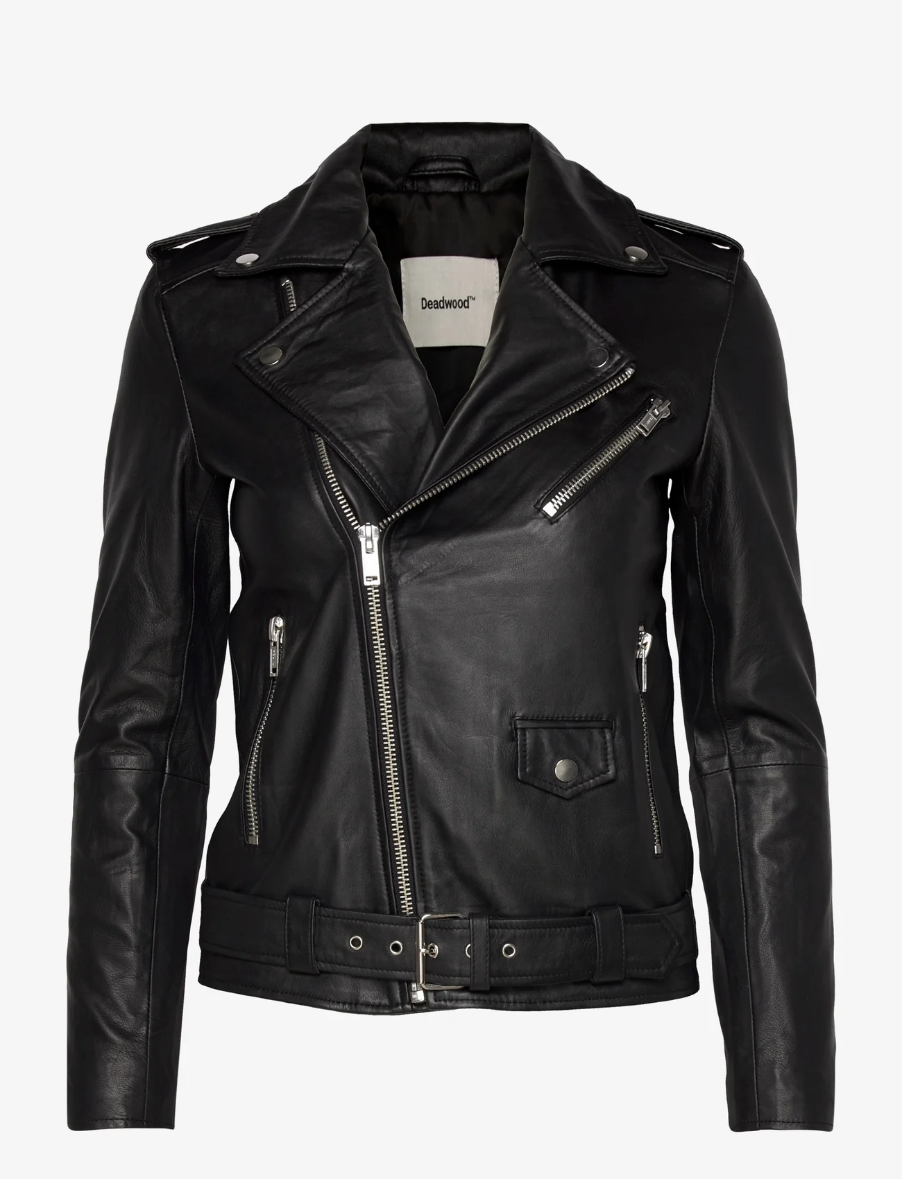 Deadwood - Classic Biker - spring jackets - black - 0