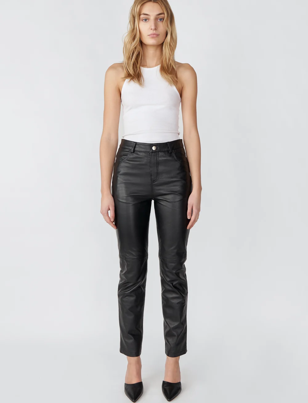 Deadwood - Phoenix - læderbukser - black - 0