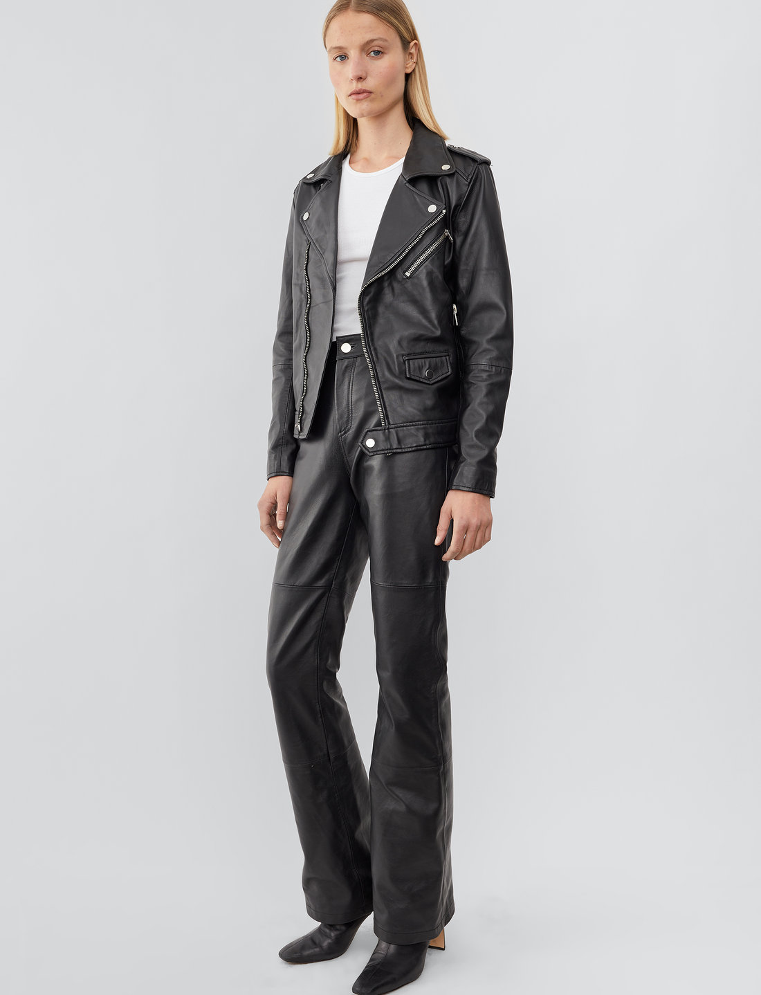 Deadwood crop 2025 biker jacket