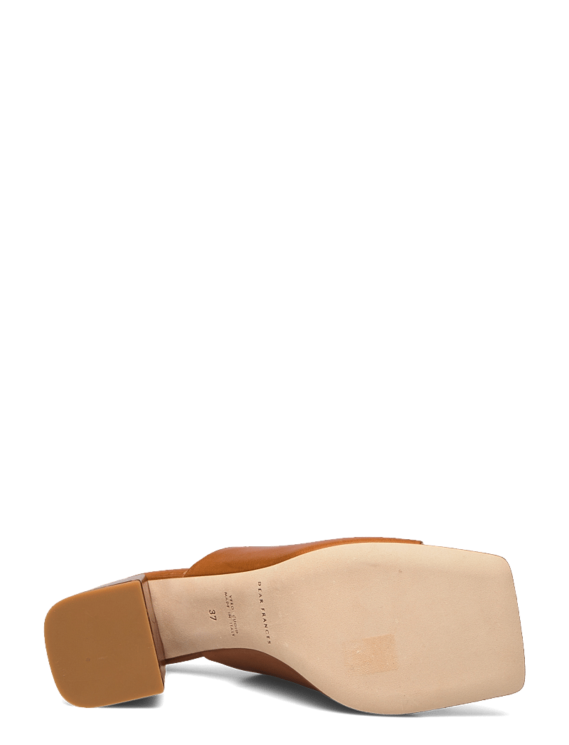 DEAR FRANCES - DERI MULE - mules med hæle - saddle - 5