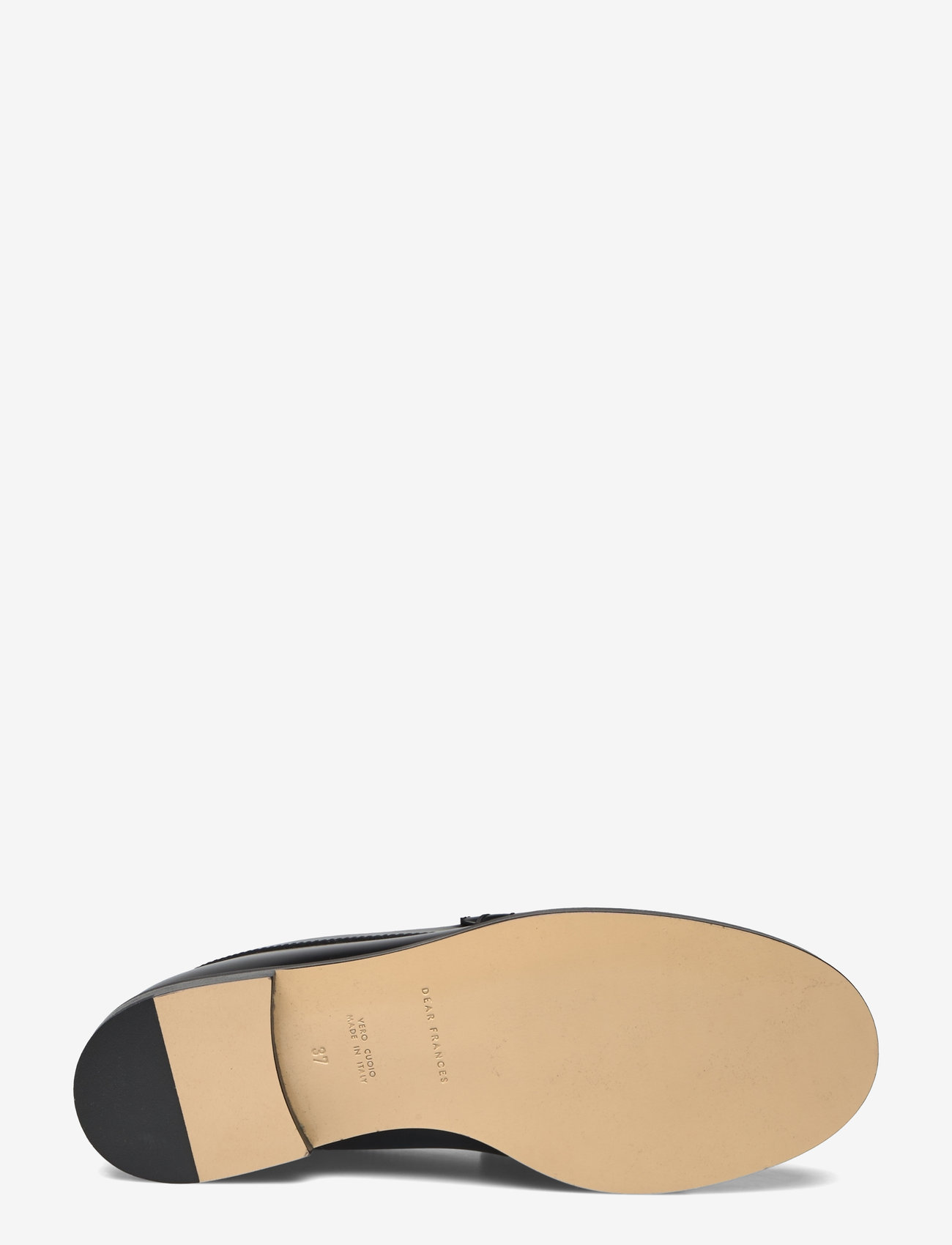 DEAR FRANCES - LUCA LOAFER - black claf shine - 4