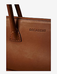 Decadent - Working Bag One Pocket - festkläder till outletpriser - cognac - 3