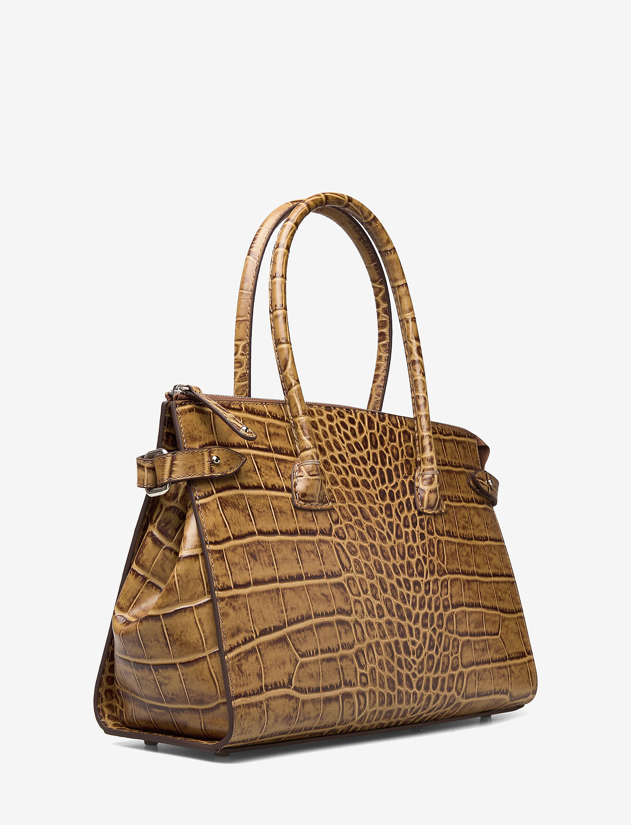 Decadent - Small shopper - croco nougat - 2