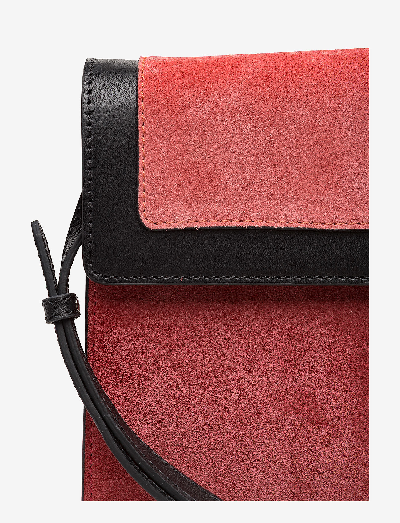 Decadent - Estella clutch - scarlet red/blossom/black - 3