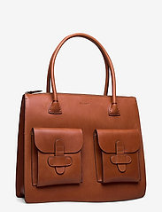 Decadent - Working bag two pocket - cognac - 2
