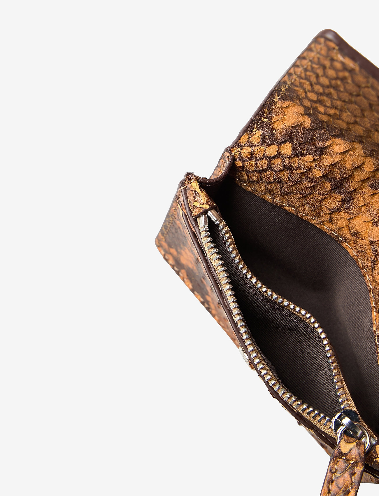 Decadent - Darcy tiny wallet - snake golden yellow - 3